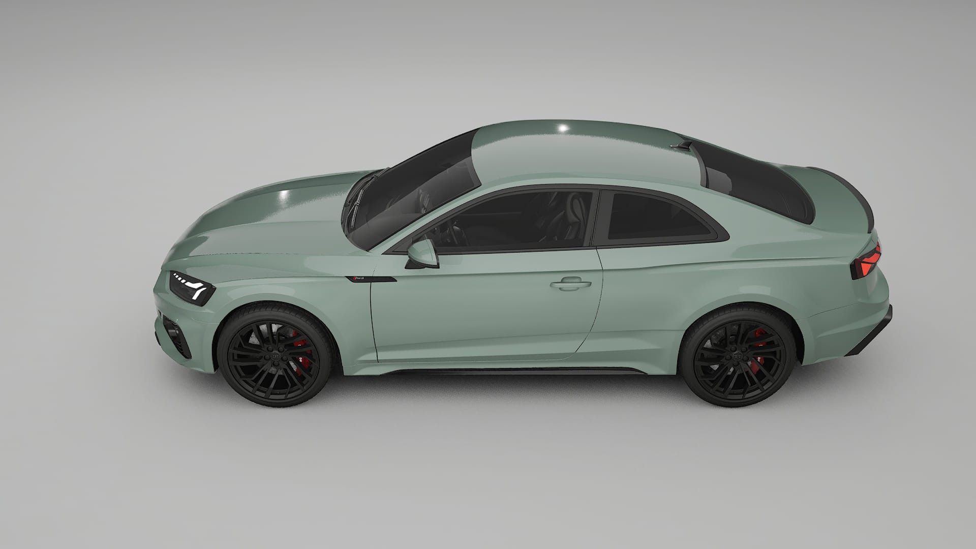 Audi RS5 Coupe B9 facelift pre LCI TPU Lakbeschermingsfolie | CINDER Kleurveranderende PPF – Volledig Voorgesneden Kit