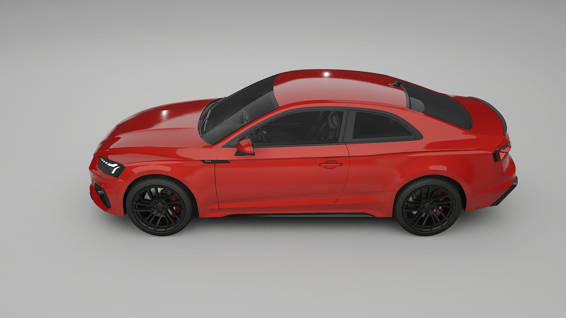 Audi RS5 Coupe B9 facelift pre LCI TPU Lakbeschermingsfolie | BLAZE Kleurveranderende PPF – Volledig Voorgesneden Kit
