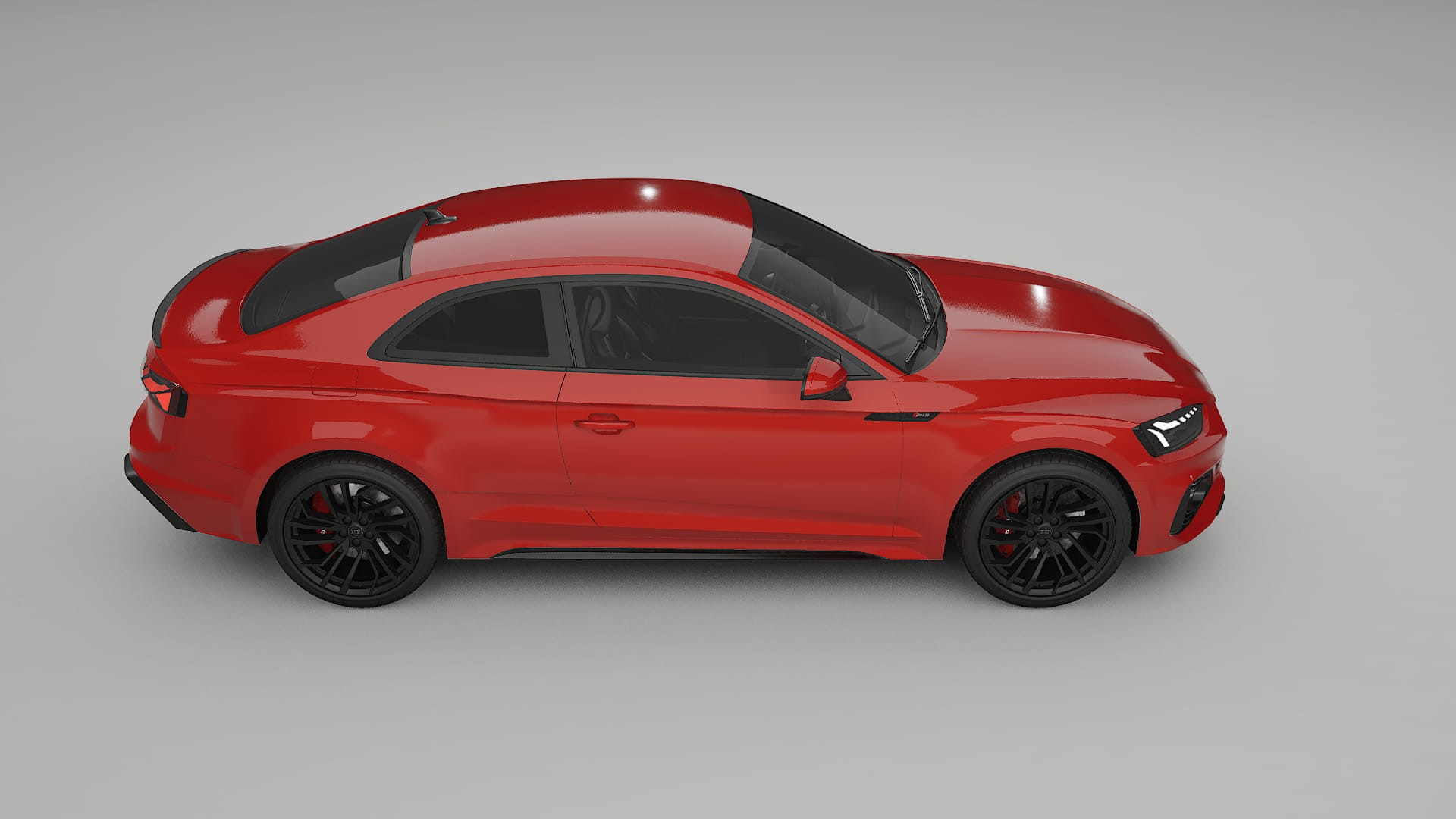 Audi RS5 Coupe B9 facelift pre LCI TPU Lakbeschermingsfolie | BLAZE Kleurveranderende PPF – Volledig Voorgesneden Kit