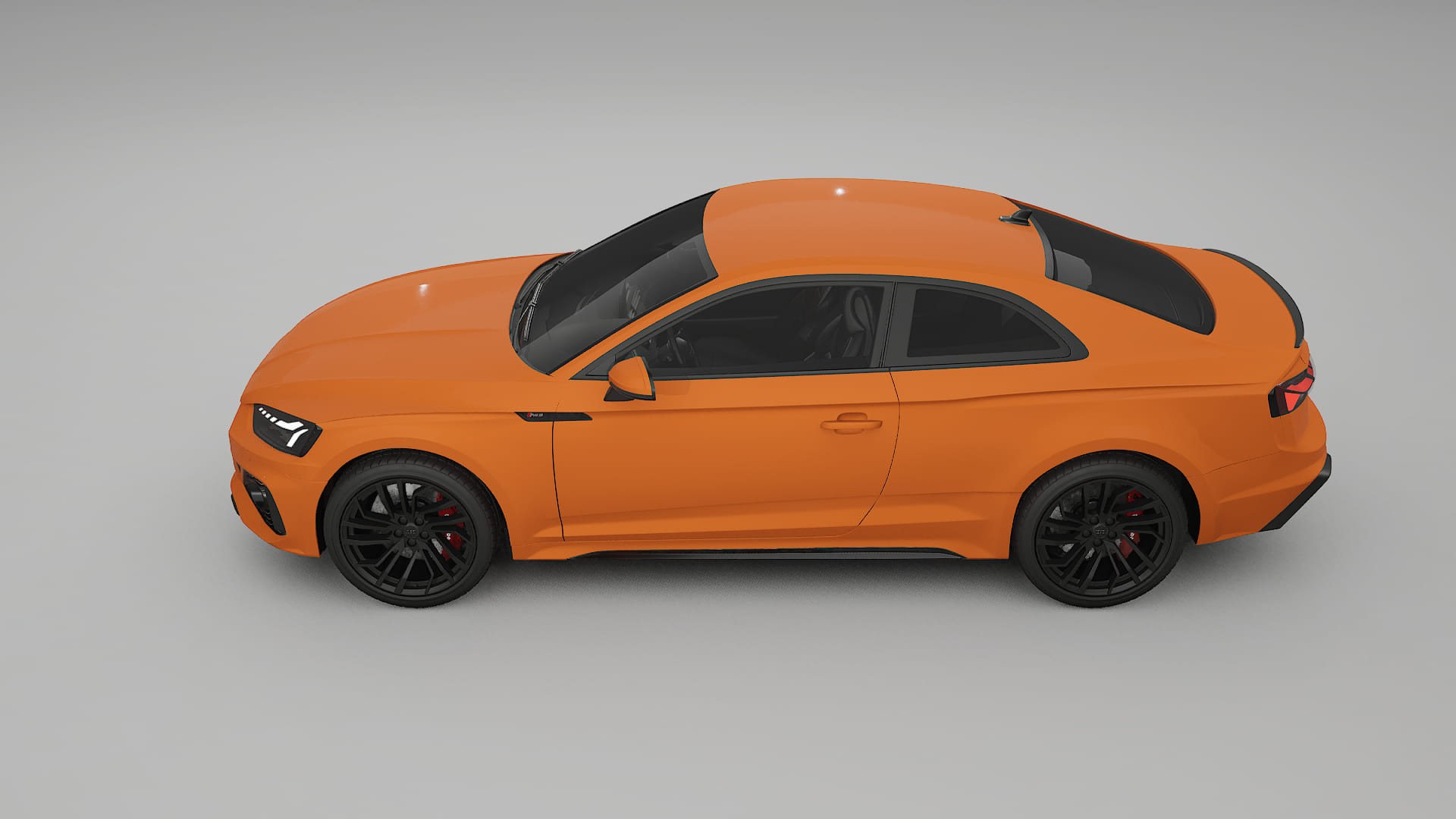 Audi RS5 Coupe B9 facelift pre LCI TPU Lakbeschermingsfolie | ROCKET Kleurveranderende PPF – Volledig Voorgesneden Kit