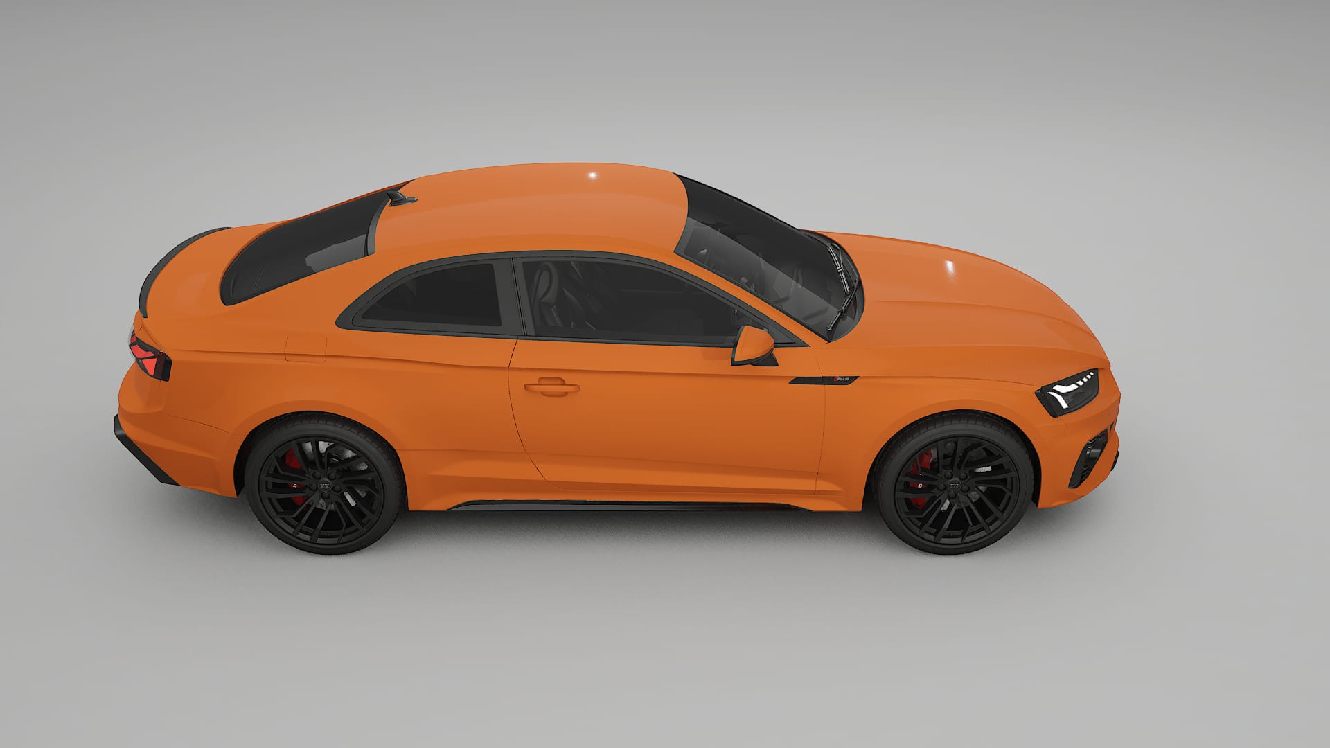 Audi RS5 Coupe B9 facelift pre LCI TPU Lakbeschermingsfolie | ROCKET Kleurveranderende PPF – Volledig Voorgesneden Kit