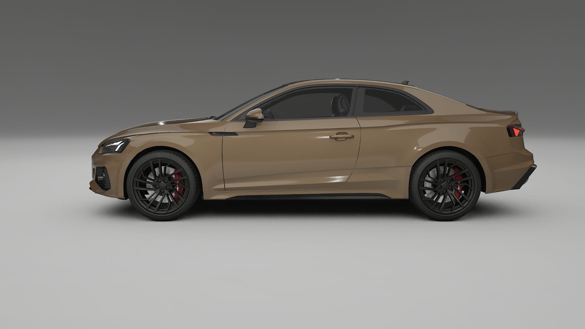 Audi RS5 Coupe B9 facelift pre LCI TPU Lakbeschermingsfolie | SAHARA Kleurveranderende PPF – Volledig Voorgesneden Kit