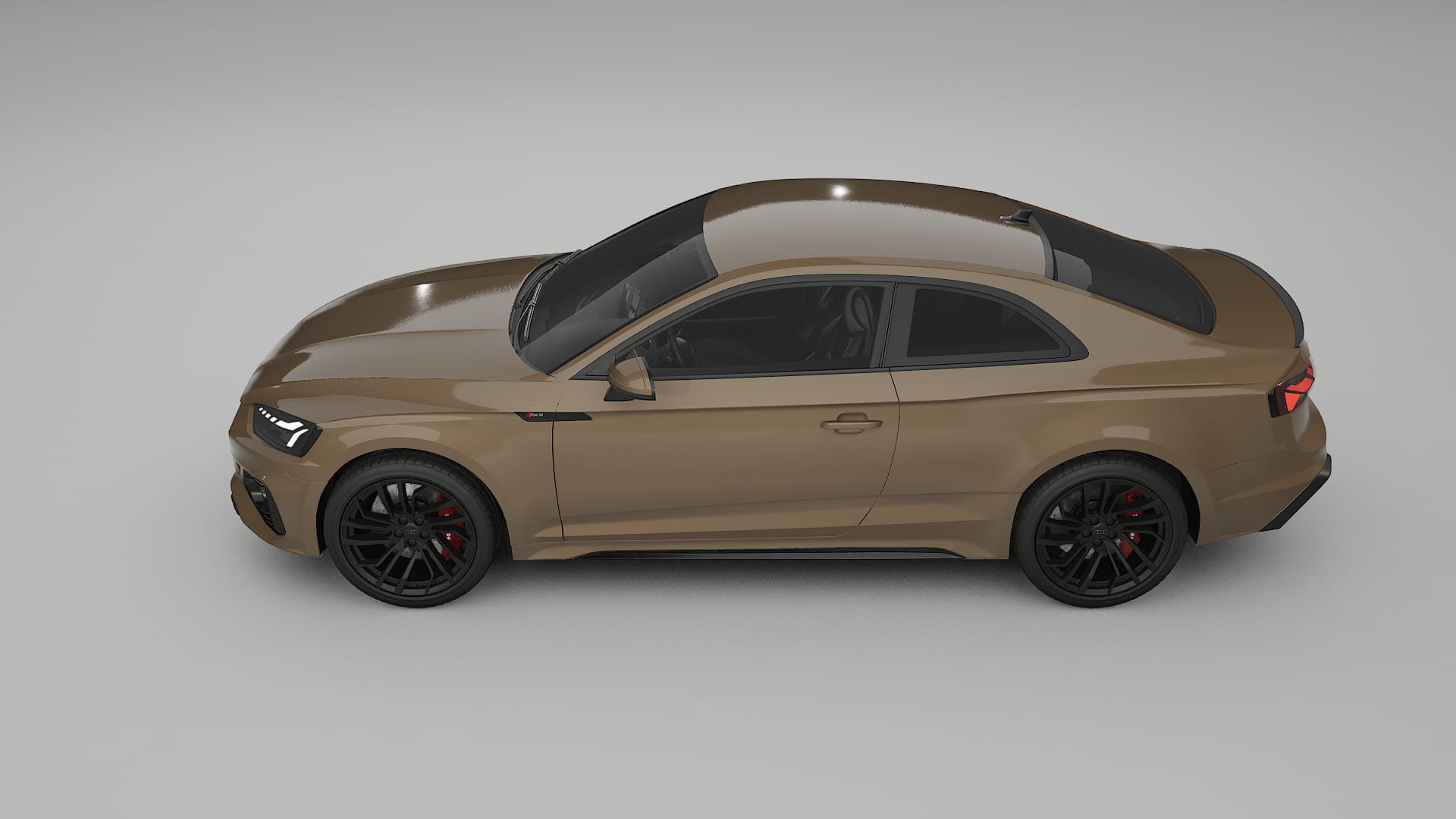 Audi RS5 Coupe B9 facelift pre LCI TPU Lakbeschermingsfolie | SAHARA Kleurveranderende PPF – Volledig Voorgesneden Kit