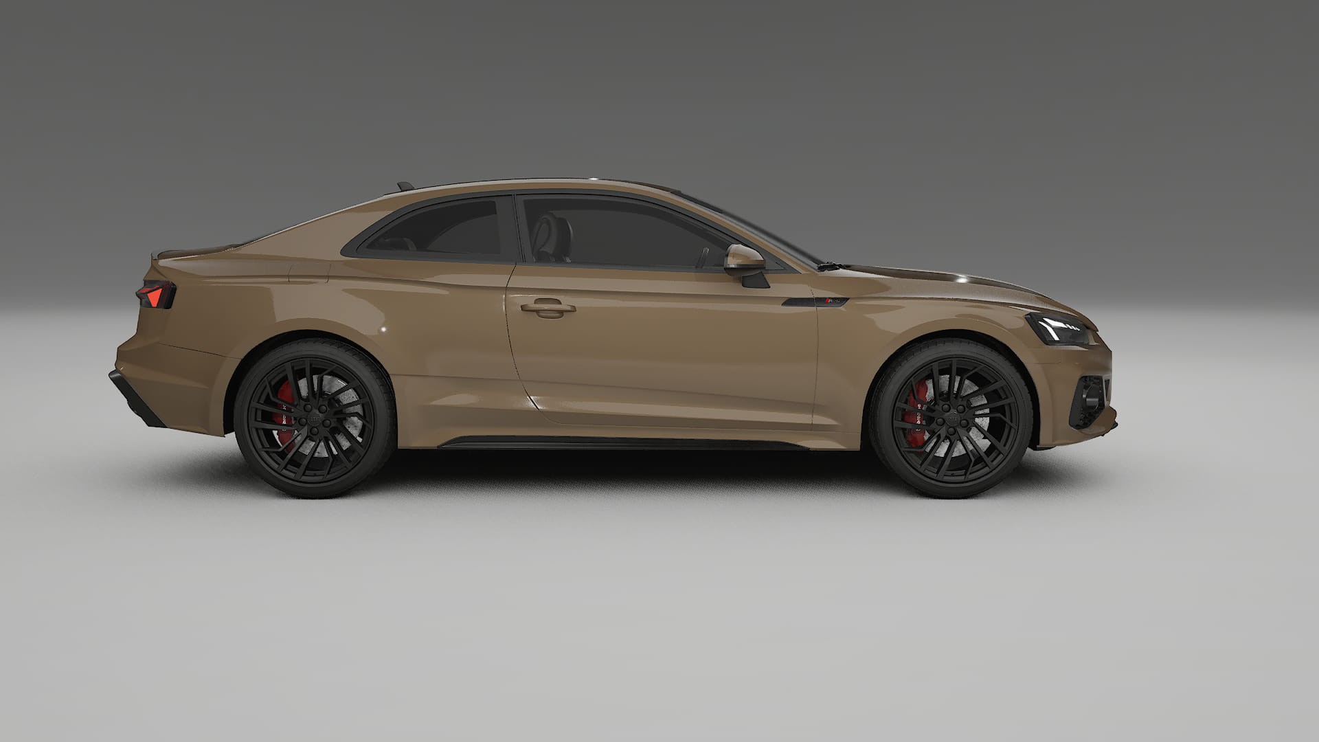 Audi RS5 Coupe B9 facelift pre LCI TPU Lakbeschermingsfolie | SAHARA Kleurveranderende PPF – Volledig Voorgesneden Kit