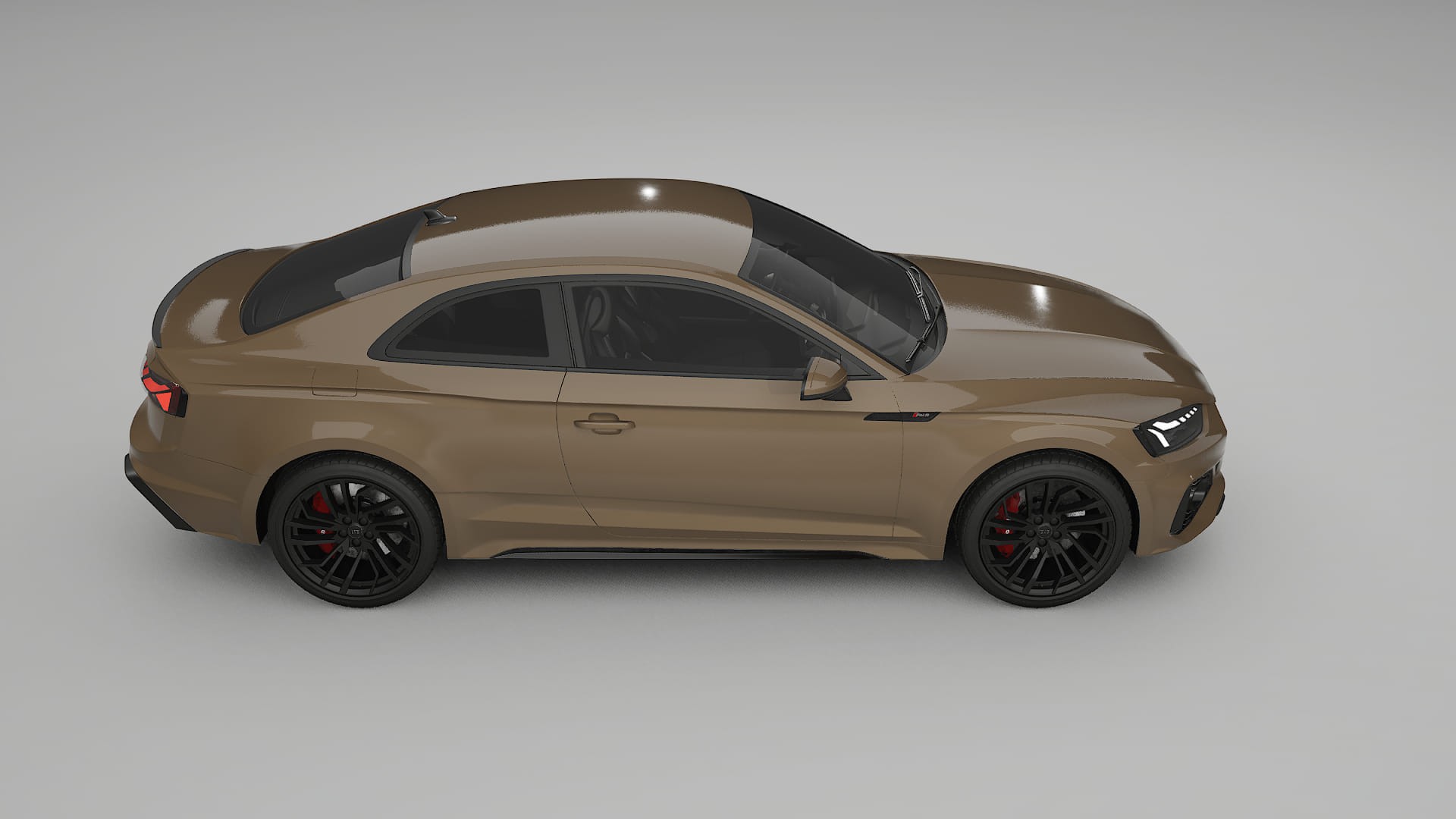 Audi RS5 Coupe B9 facelift pre LCI TPU Lakbeschermingsfolie | SAHARA Kleurveranderende PPF – Volledig Voorgesneden Kit