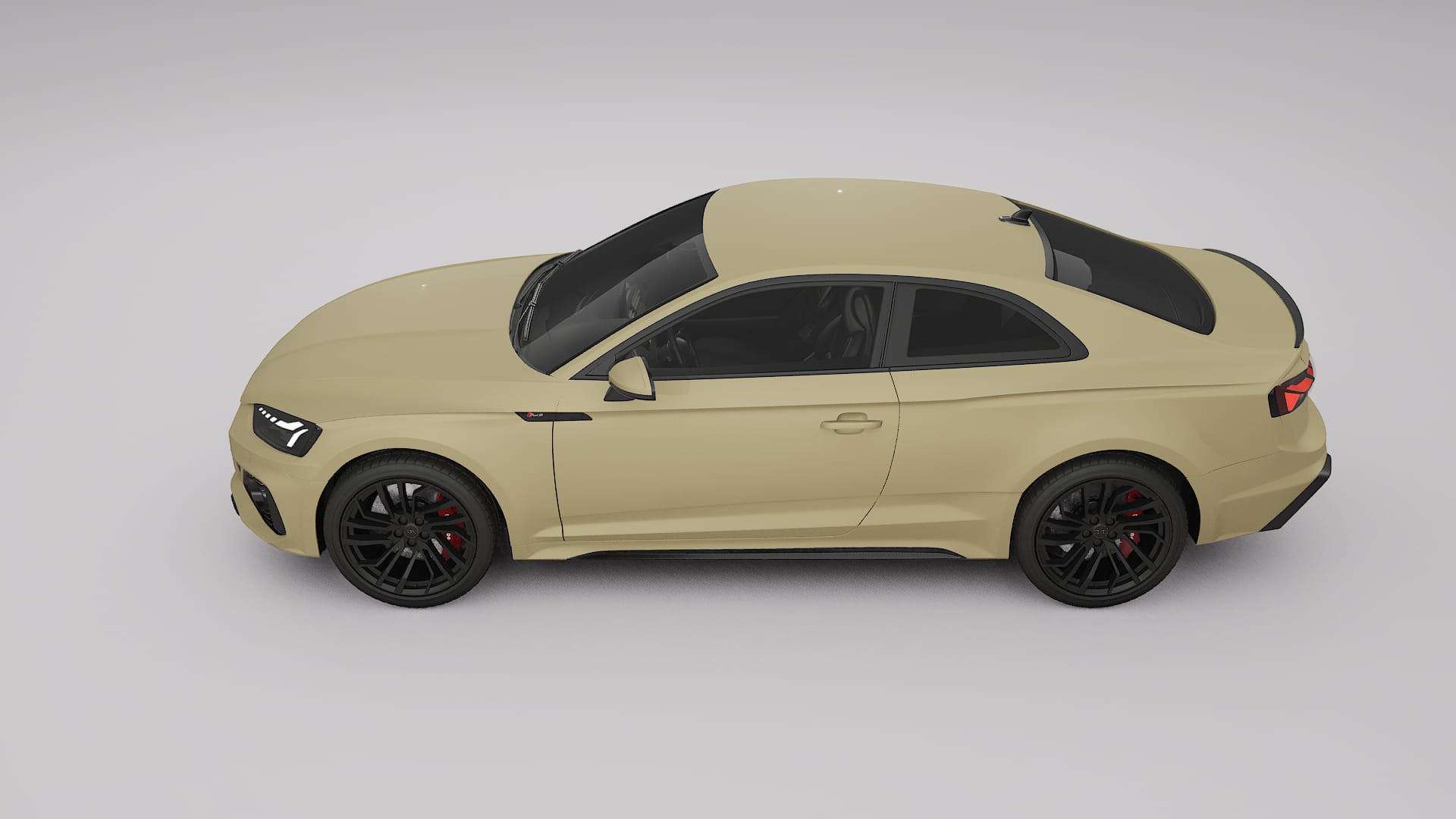 Audi RS5 Coupe B9 facelift pre LCI TPU Lakbeschermingsfolie | SAND Kleurveranderende PPF – Volledig Voorgesneden Kit