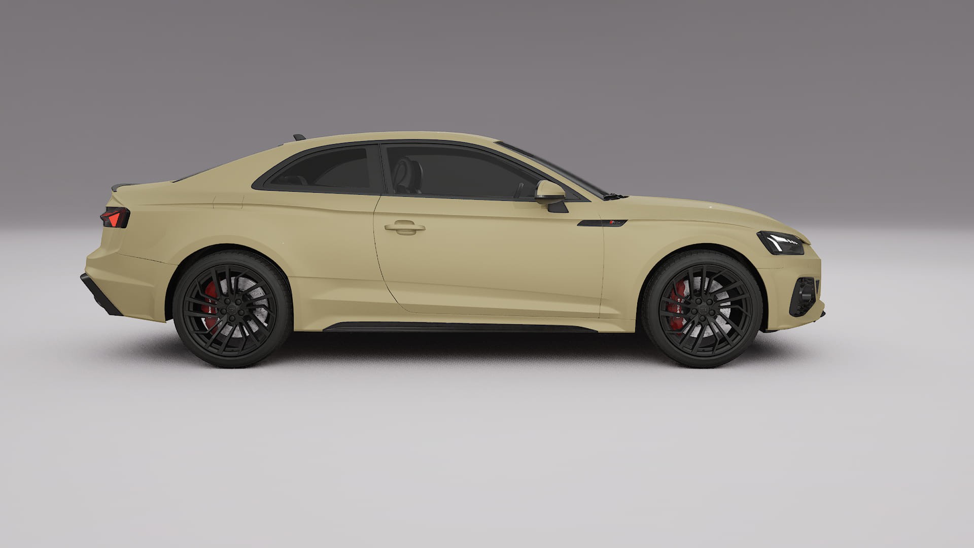Audi RS5 Coupe B9 facelift pre LCI TPU Lakbeschermingsfolie | SAND Kleurveranderende PPF – Volledig Voorgesneden Kit