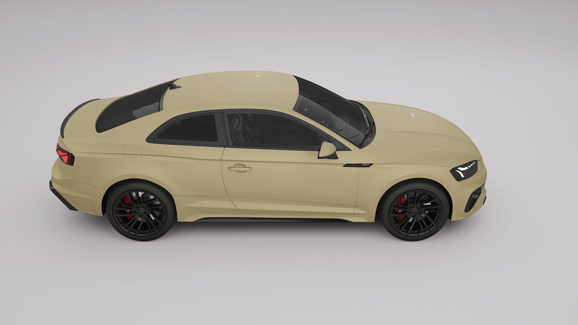 Audi RS5 Coupe B9 facelift pre LCI TPU Lakbeschermingsfolie | SAND Kleurveranderende PPF – Volledig Voorgesneden Kit