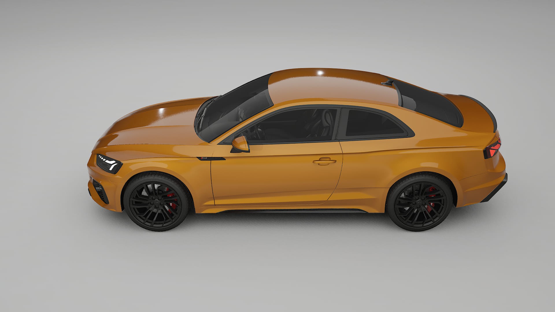 Audi RS5 Coupe B9 facelift pre LCI TPU Lakbeschermingsfolie | DAISY Kleurveranderende PPF – Volledig Voorgesneden Kit