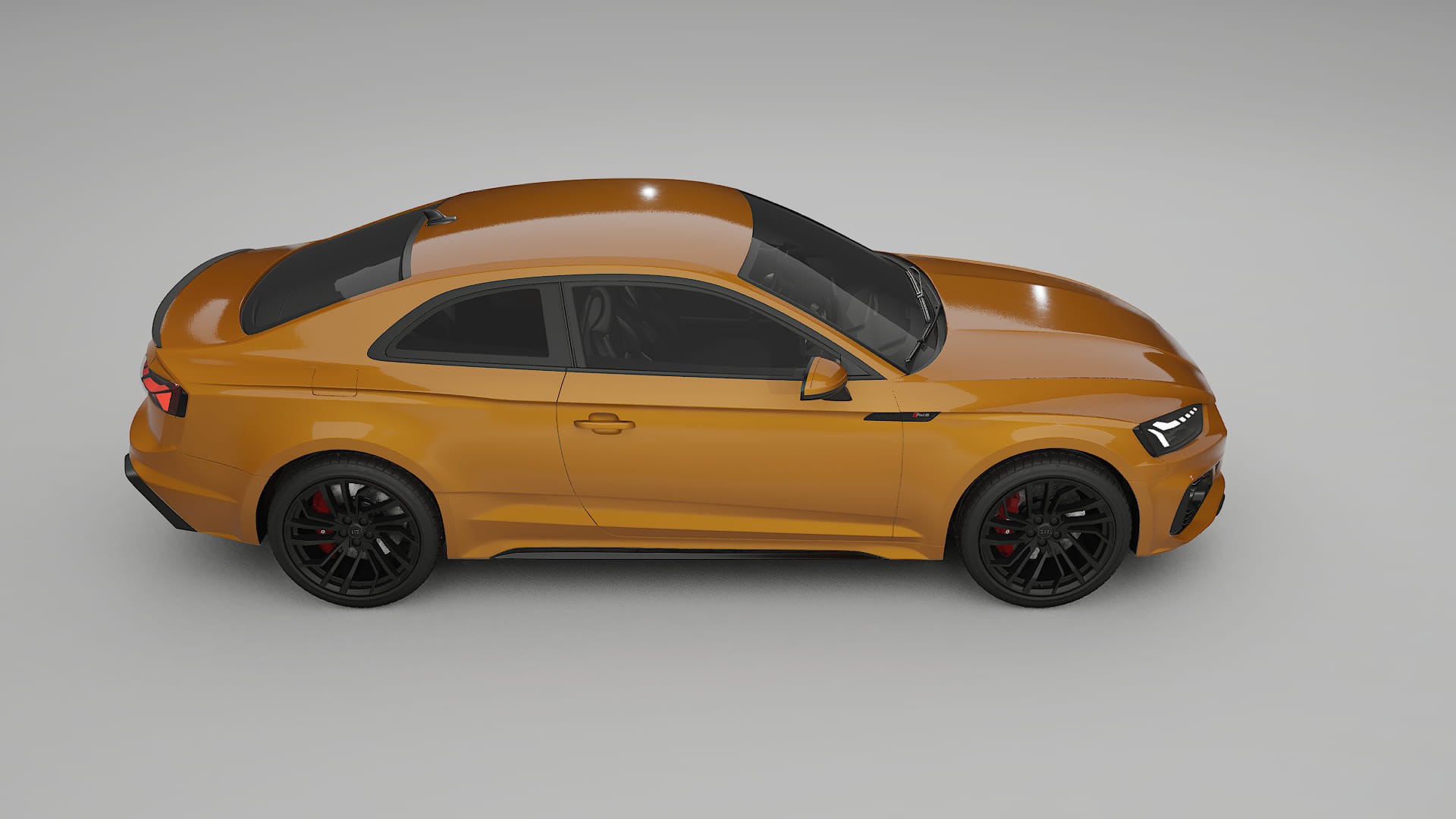 Audi RS5 Coupe B9 facelift pre LCI TPU Lakbeschermingsfolie | DAISY Kleurveranderende PPF – Volledig Voorgesneden Kit