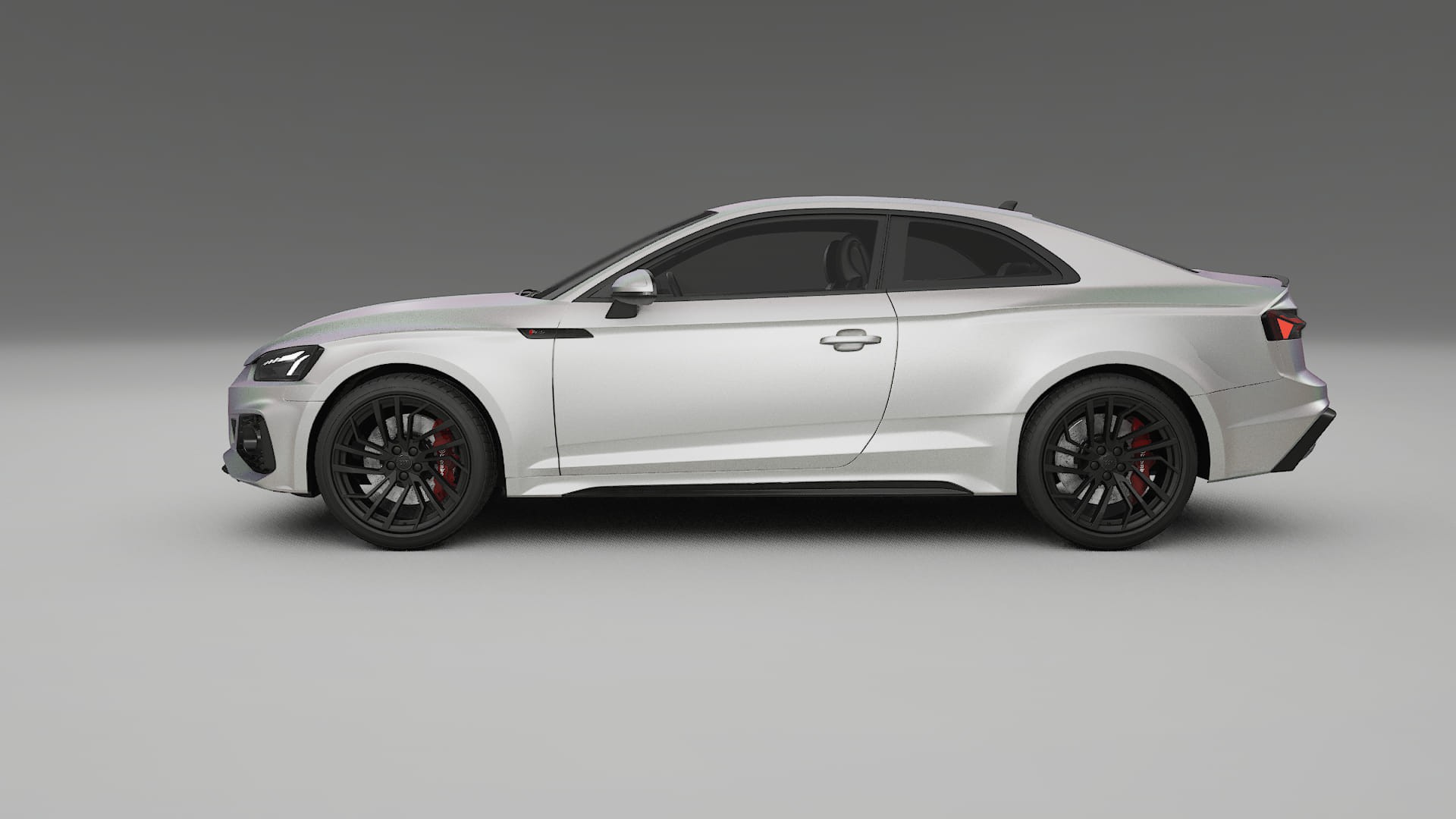 Audi RS5 Coupe B9 facelift pre LCI TPU Lakbeschermingsfolie | NEBULA Kleurveranderende PPF – Volledig Voorgesneden Kit