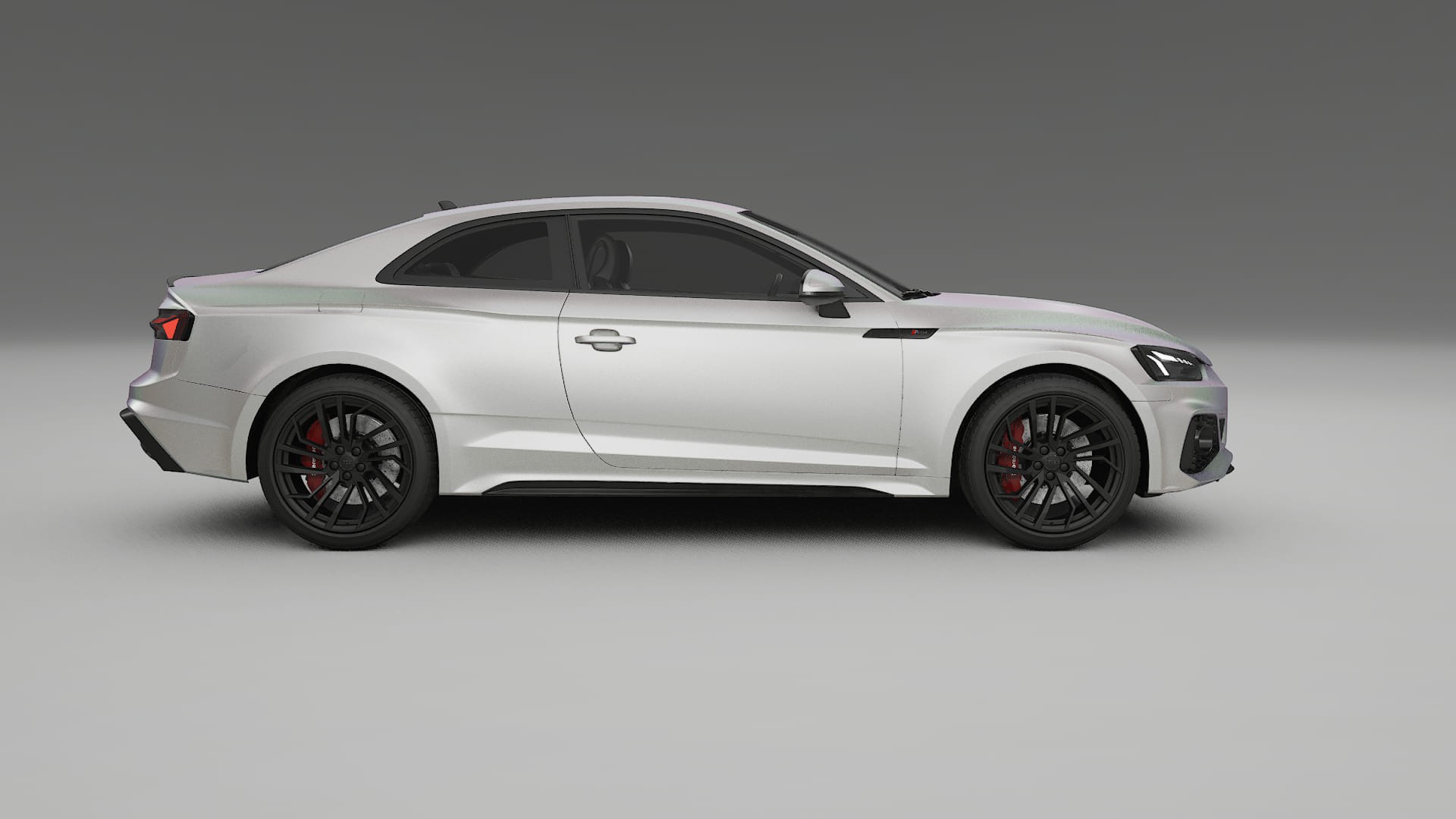 Audi RS5 Coupe B9 facelift pre LCI TPU Lakbeschermingsfolie | NEBULA Kleurveranderende PPF – Volledig Voorgesneden Kit