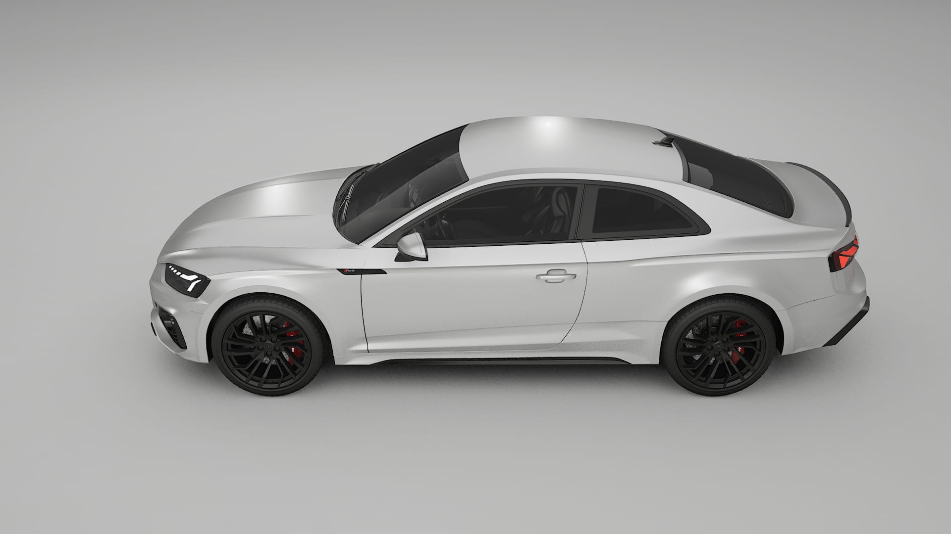 Audi RS5 Coupe B9 facelift pre LCI TPU Lakbeschermingsfolie | OPAL Kleurveranderende PPF – Volledig Voorgesneden Kit