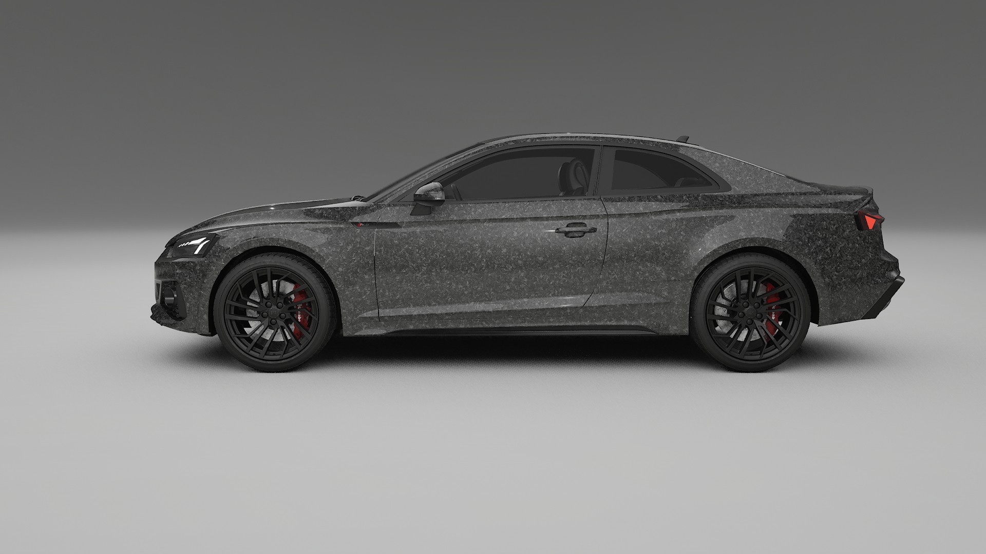 Audi RS5 Coupe B9 facelift pre LCI TPU Lakbeschermingsfolie | FORGED S Kleurveranderende PPF – Volledig Voorgesneden Kit