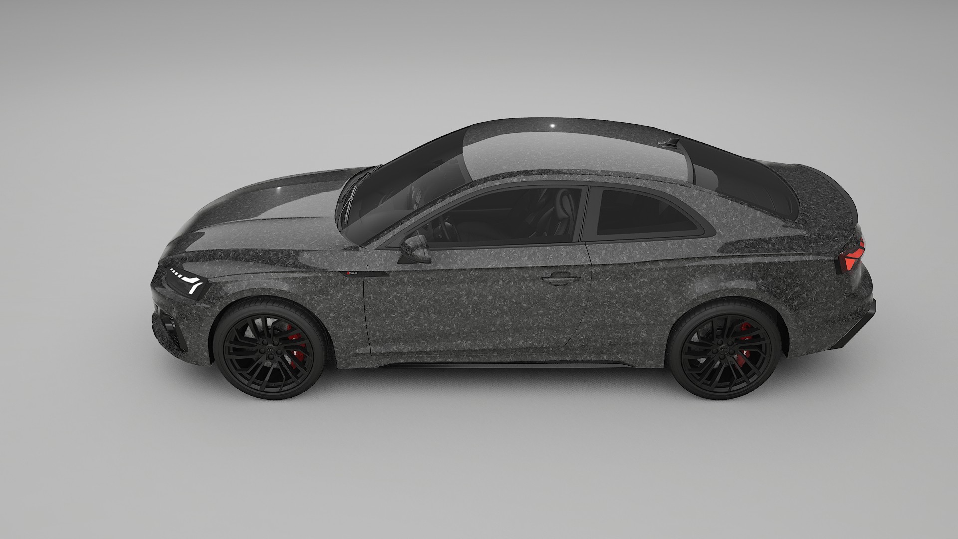 Audi RS5 Coupe B9 facelift pre LCI TPU Lakbeschermingsfolie | FORGED S Kleurveranderende PPF – Volledig Voorgesneden Kit