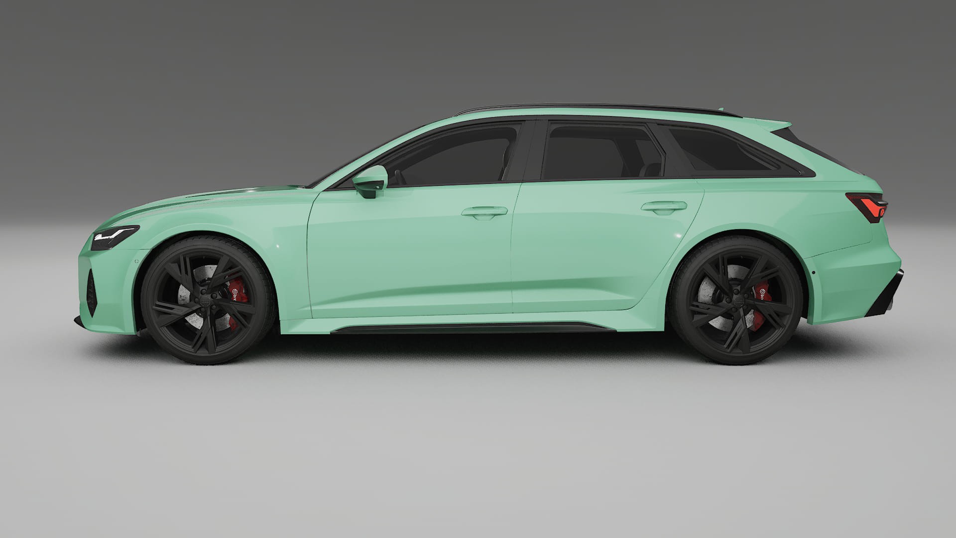Audi RS6 Avant C8 facelift LCI TPU Lakbeschermingsfolie | DUSTY Kleurveranderende PPF – Volledig Voorgesneden Kit