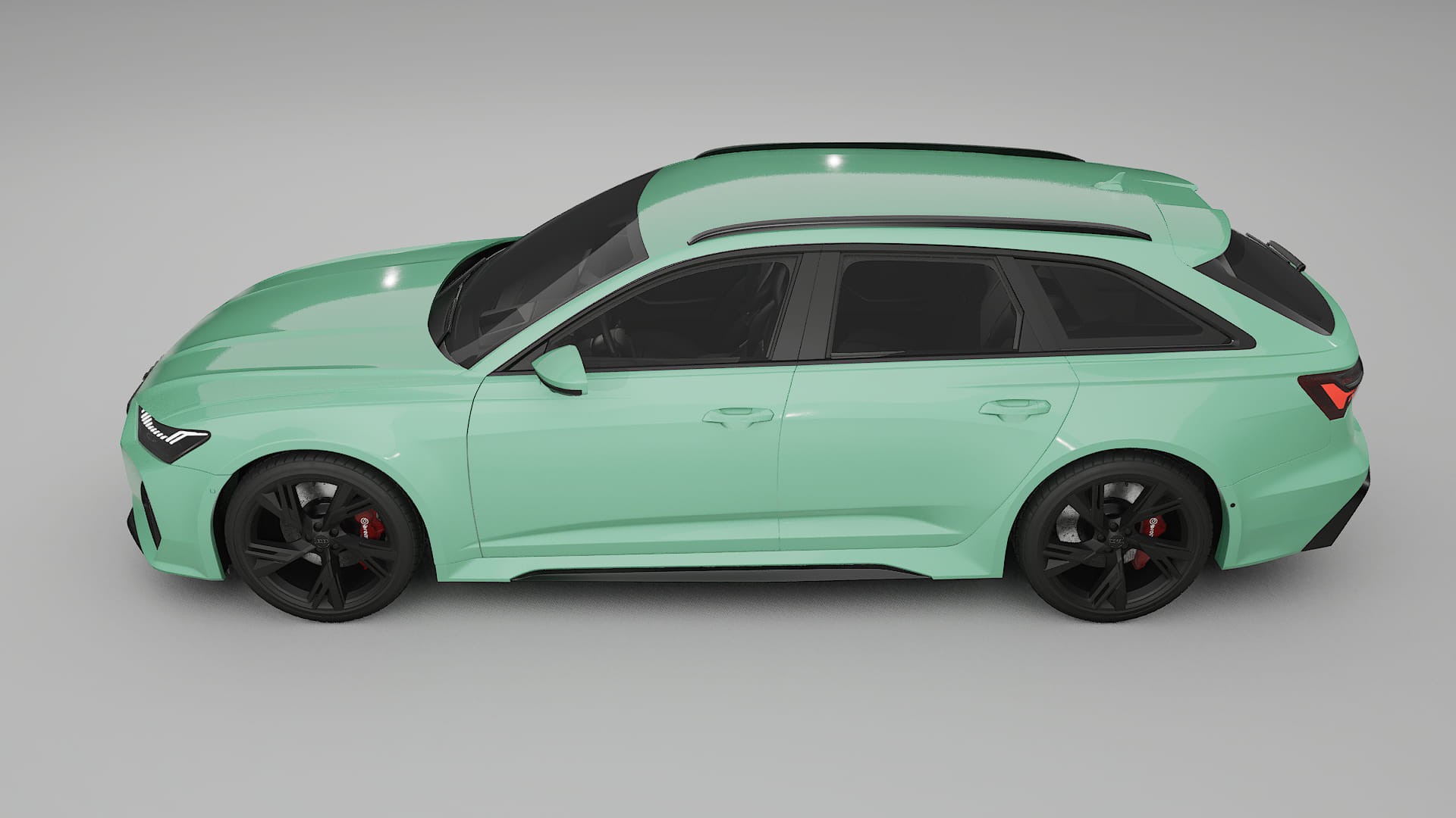 Audi RS6 Avant C8 facelift LCI TPU Lakbeschermingsfolie | DUSTY Kleurveranderende PPF – Volledig Voorgesneden Kit