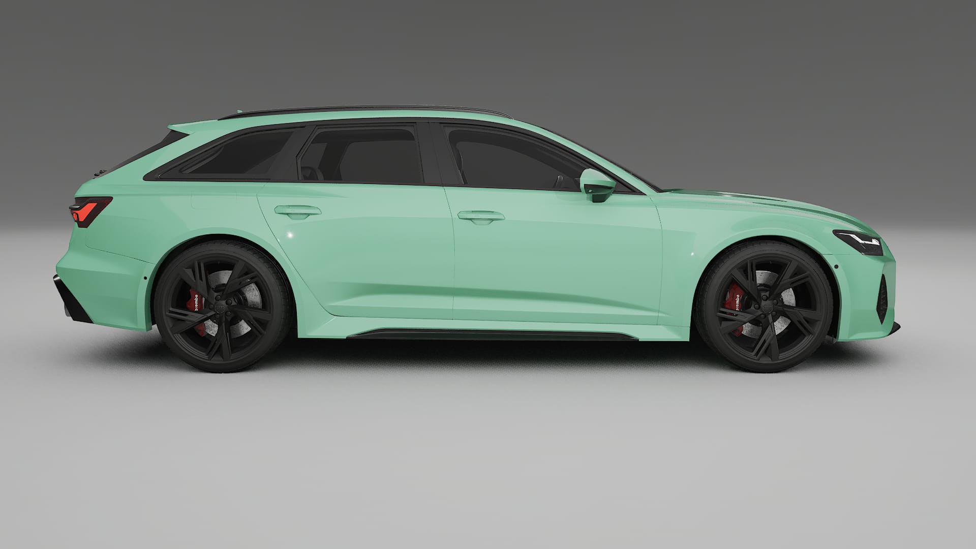 Audi RS6 Avant C8 facelift LCI TPU Lakbeschermingsfolie | DUSTY Kleurveranderende PPF – Volledig Voorgesneden Kit