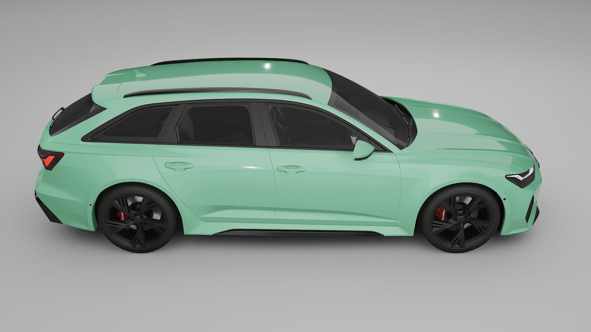 Audi RS6 Avant C8 facelift LCI TPU Lakbeschermingsfolie | DUSTY Kleurveranderende PPF – Volledig Voorgesneden Kit