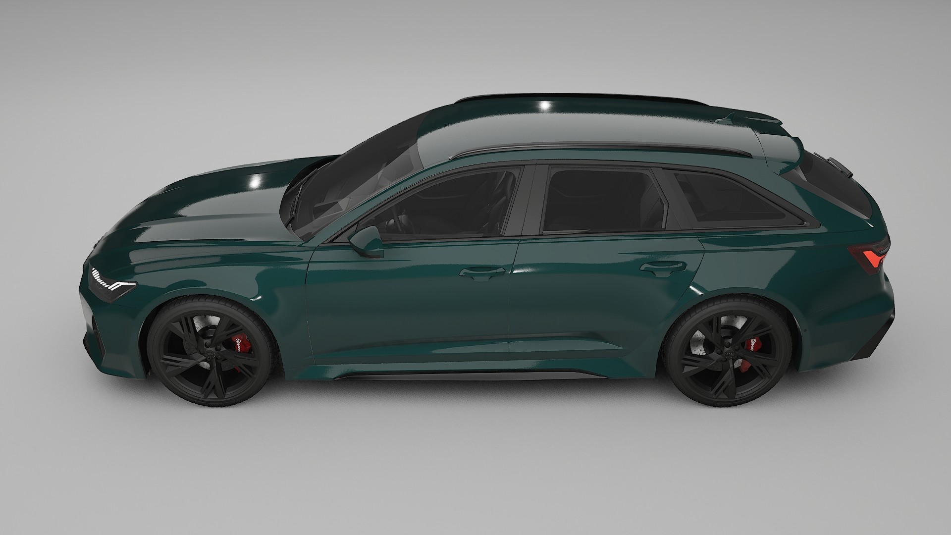Audi RS6 Avant C8 facelift LCI TPU Lakbeschermingsfolie | INFERNO Kleurveranderende PPF – Volledig Voorgesneden Kit