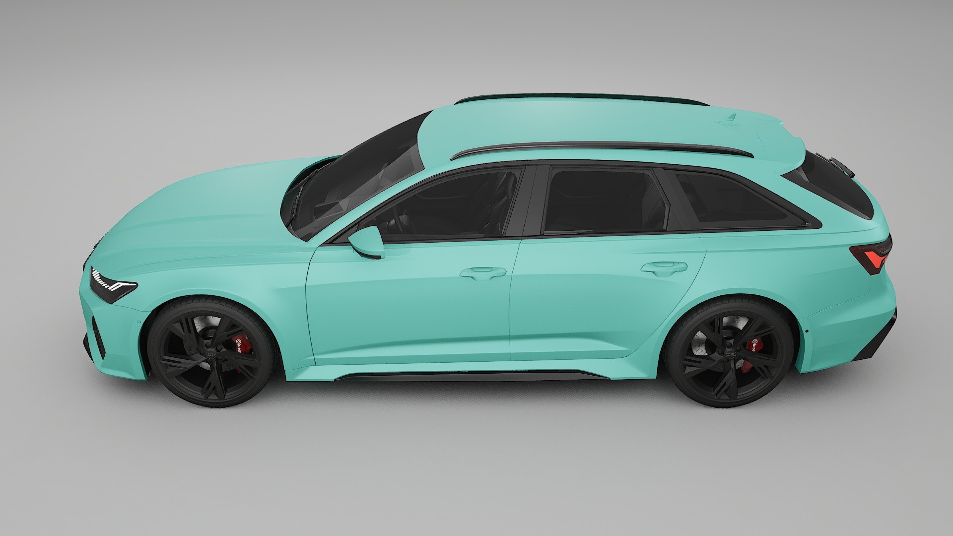 Audi RS6 Avant C8 facelift LCI TPU Lakbeschermingsfolie | FROST Kleurveranderende PPF – Volledig Voorgesneden Kit