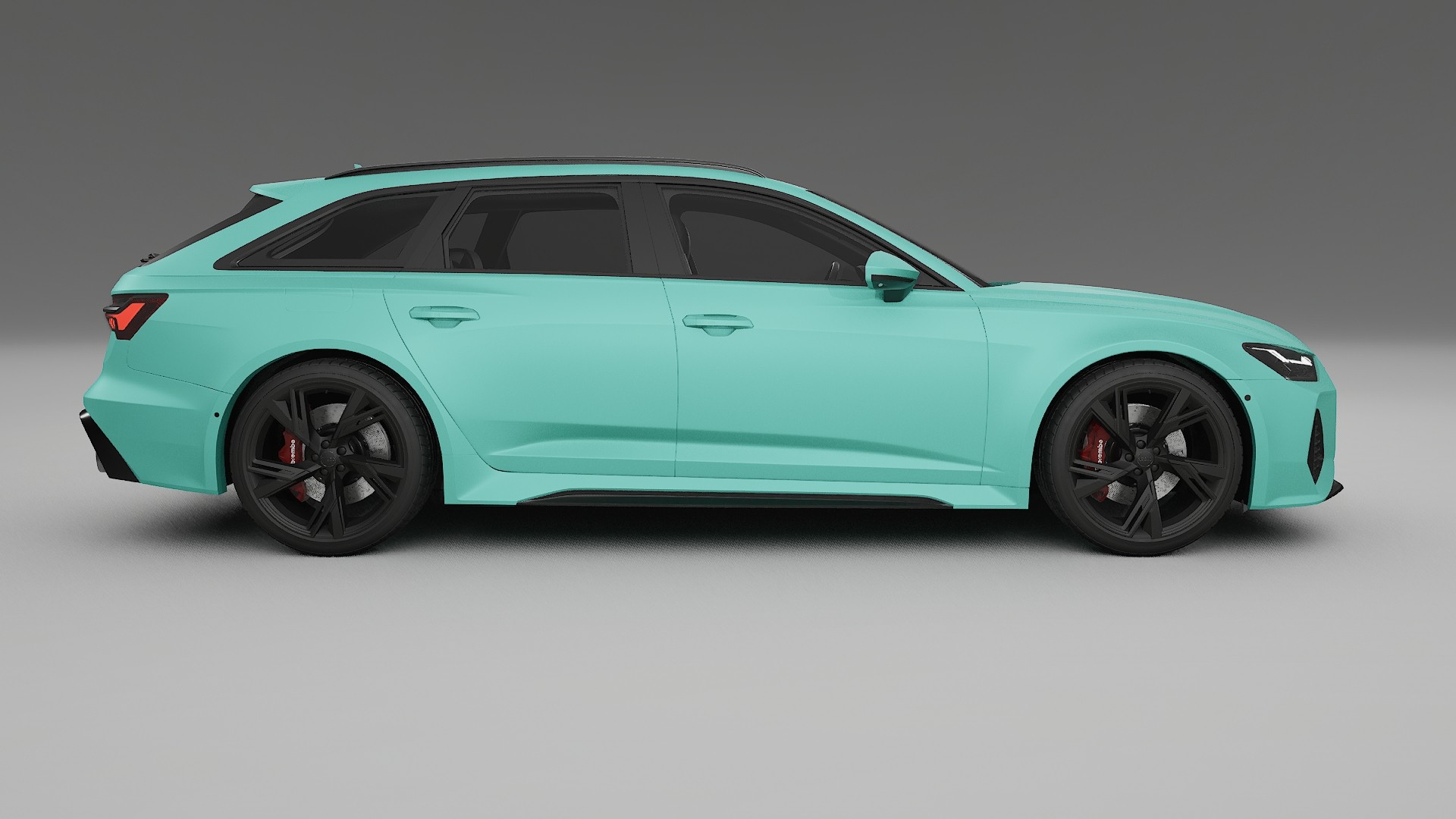 Audi RS6 Avant C8 facelift LCI TPU Lakbeschermingsfolie | FROST Kleurveranderende PPF – Volledig Voorgesneden Kit