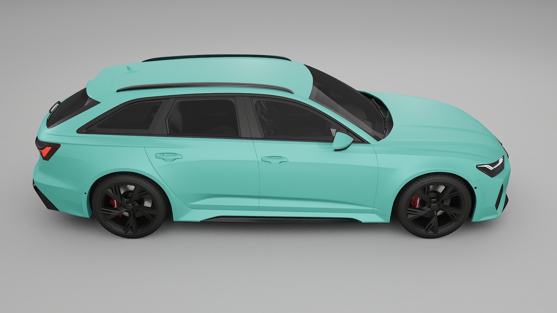 Audi RS6 Avant C8 facelift LCI TPU Lakbeschermingsfolie | FROST Kleurveranderende PPF – Volledig Voorgesneden Kit