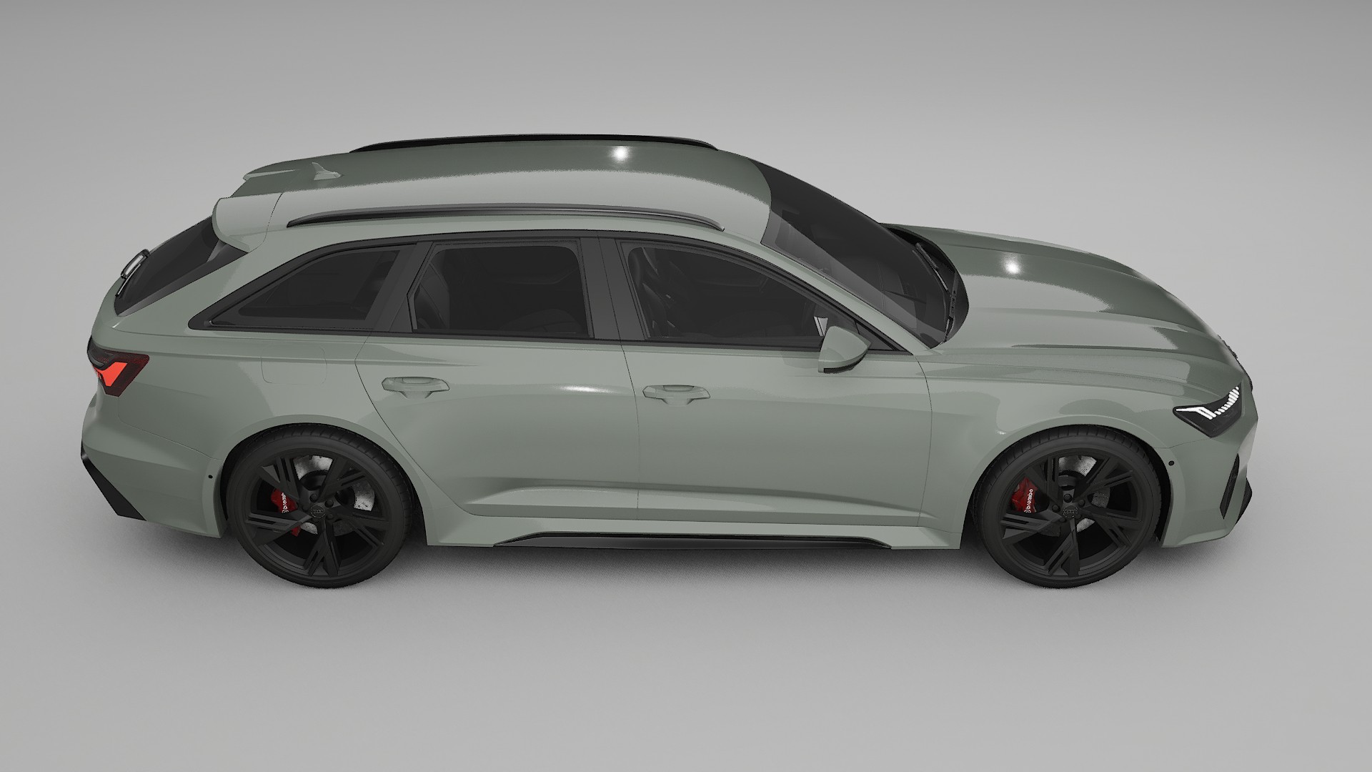 Audi RS6 Avant C8 facelift LCI TPU Lakbeschermingsfolie | SLATE Kleurveranderende PPF – Volledig Voorgesneden Kit