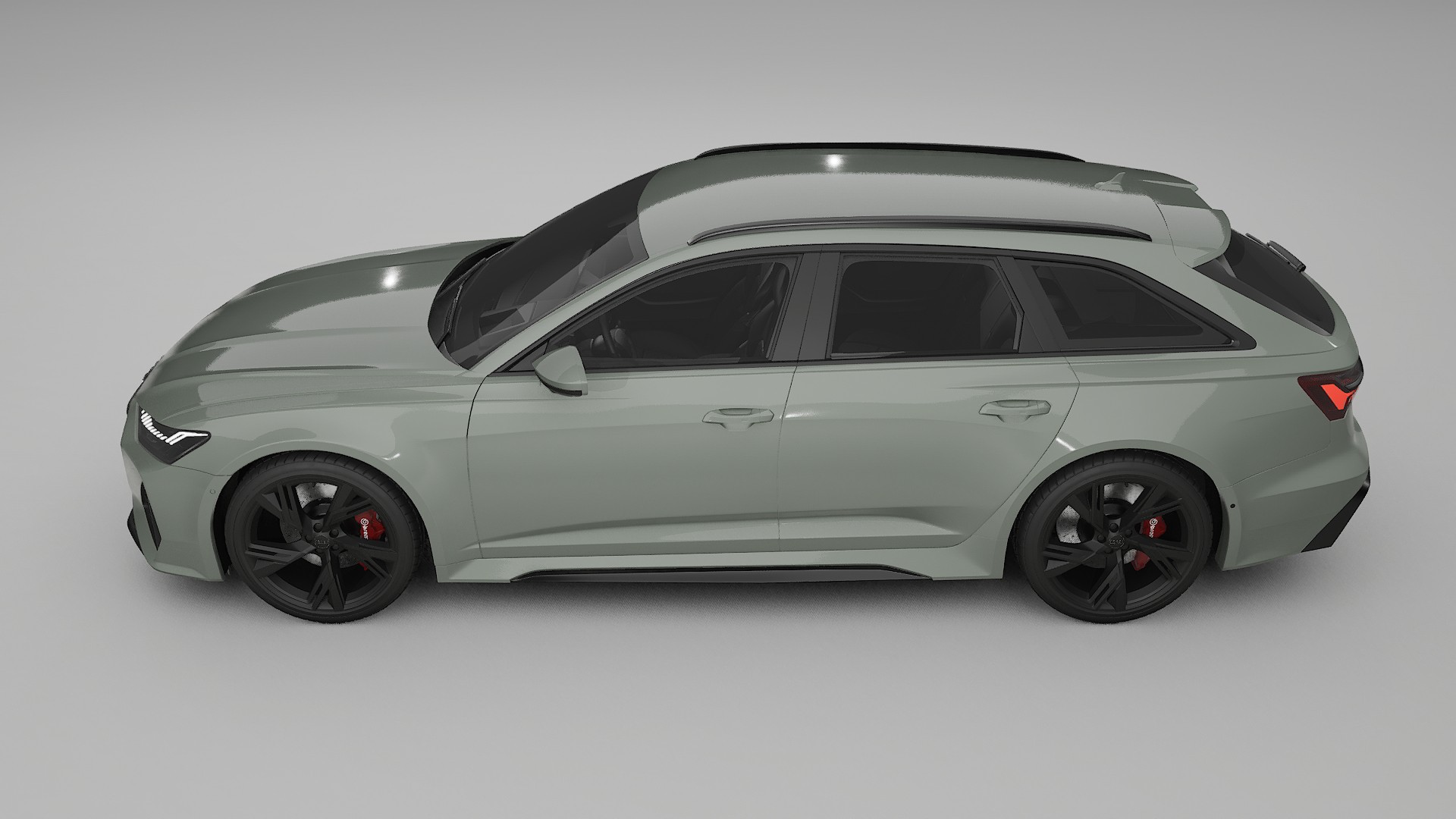 Audi RS6 Avant C8 facelift LCI TPU Lakbeschermingsfolie | SLATE Kleurveranderende PPF – Volledig Voorgesneden Kit