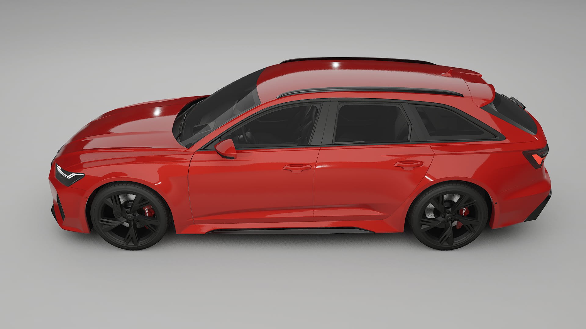 Audi RS6 Avant C8 facelift LCI TPU Lakbeschermingsfolie | BLAZE Kleurveranderende PPF – Volledig Voorgesneden Kit
