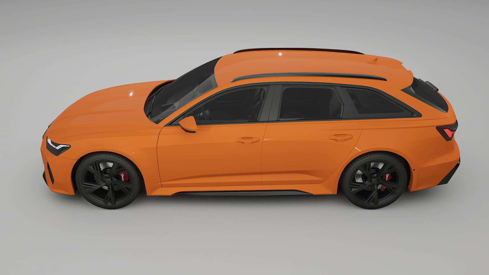 Audi RS6 Avant C8 facelift LCI TPU Lakbeschermingsfolie | ROCKET Kleurveranderende PPF – Volledig Voorgesneden Kit