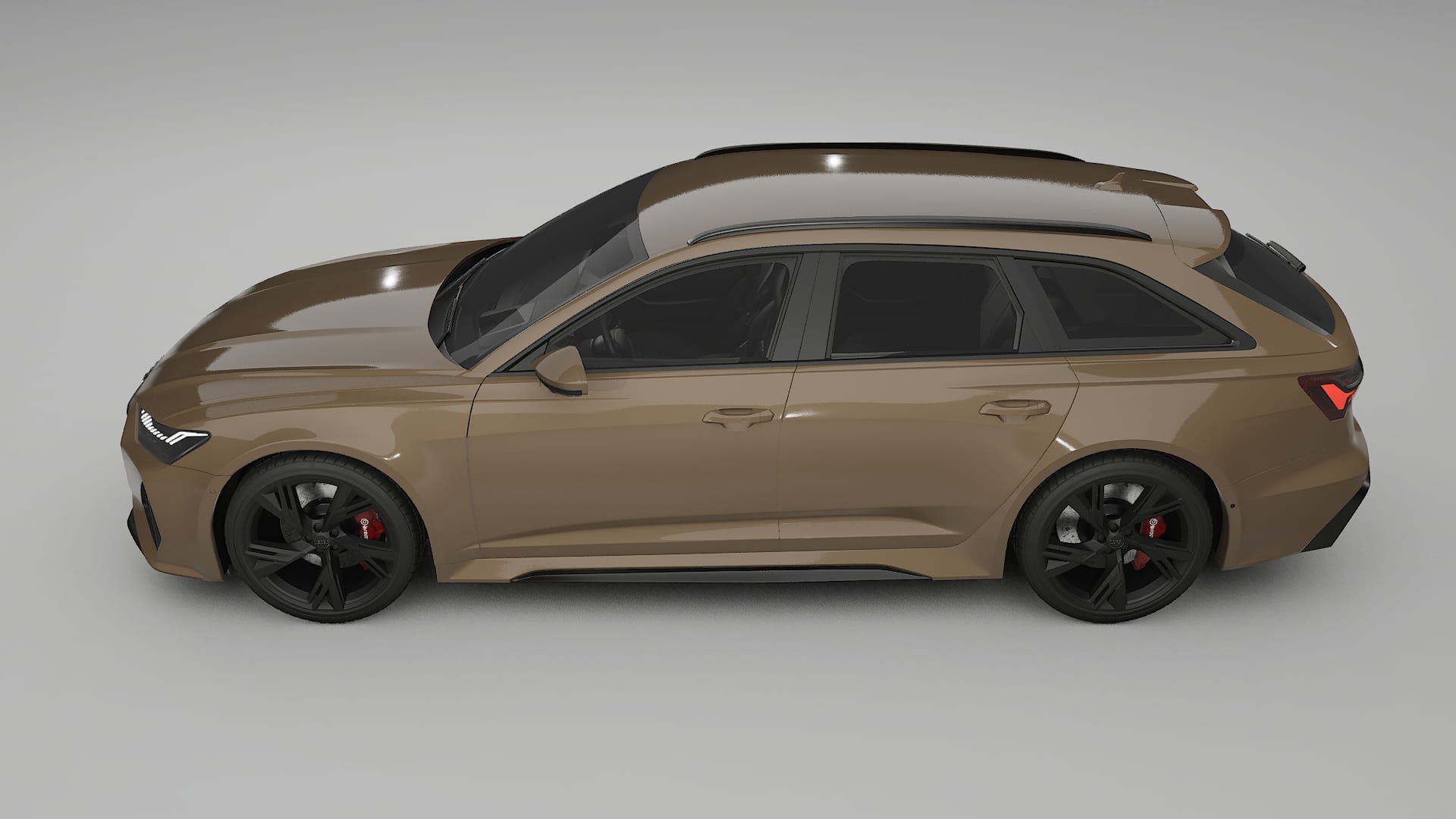 Audi RS6 Avant C8 facelift LCI TPU Lakbeschermingsfolie | SAHARA Kleurveranderende PPF – Volledig Voorgesneden Kit