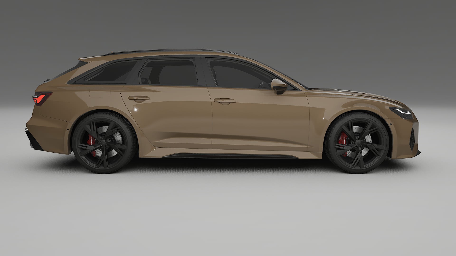 Audi RS6 Avant C8 facelift LCI TPU Lakbeschermingsfolie | SAHARA Kleurveranderende PPF – Volledig Voorgesneden Kit