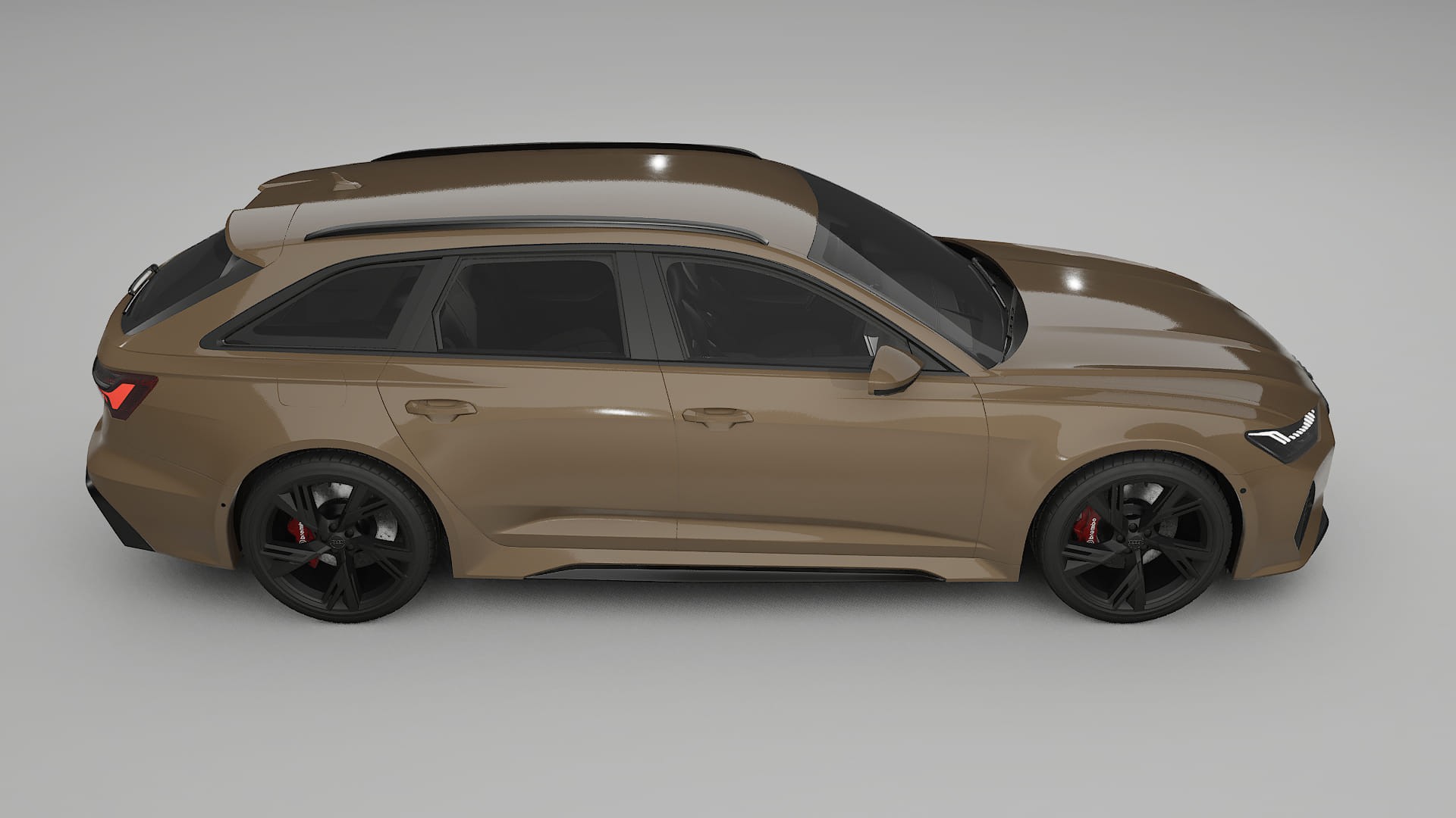 Audi RS6 Avant C8 facelift LCI TPU Lakbeschermingsfolie | SAHARA Kleurveranderende PPF – Volledig Voorgesneden Kit