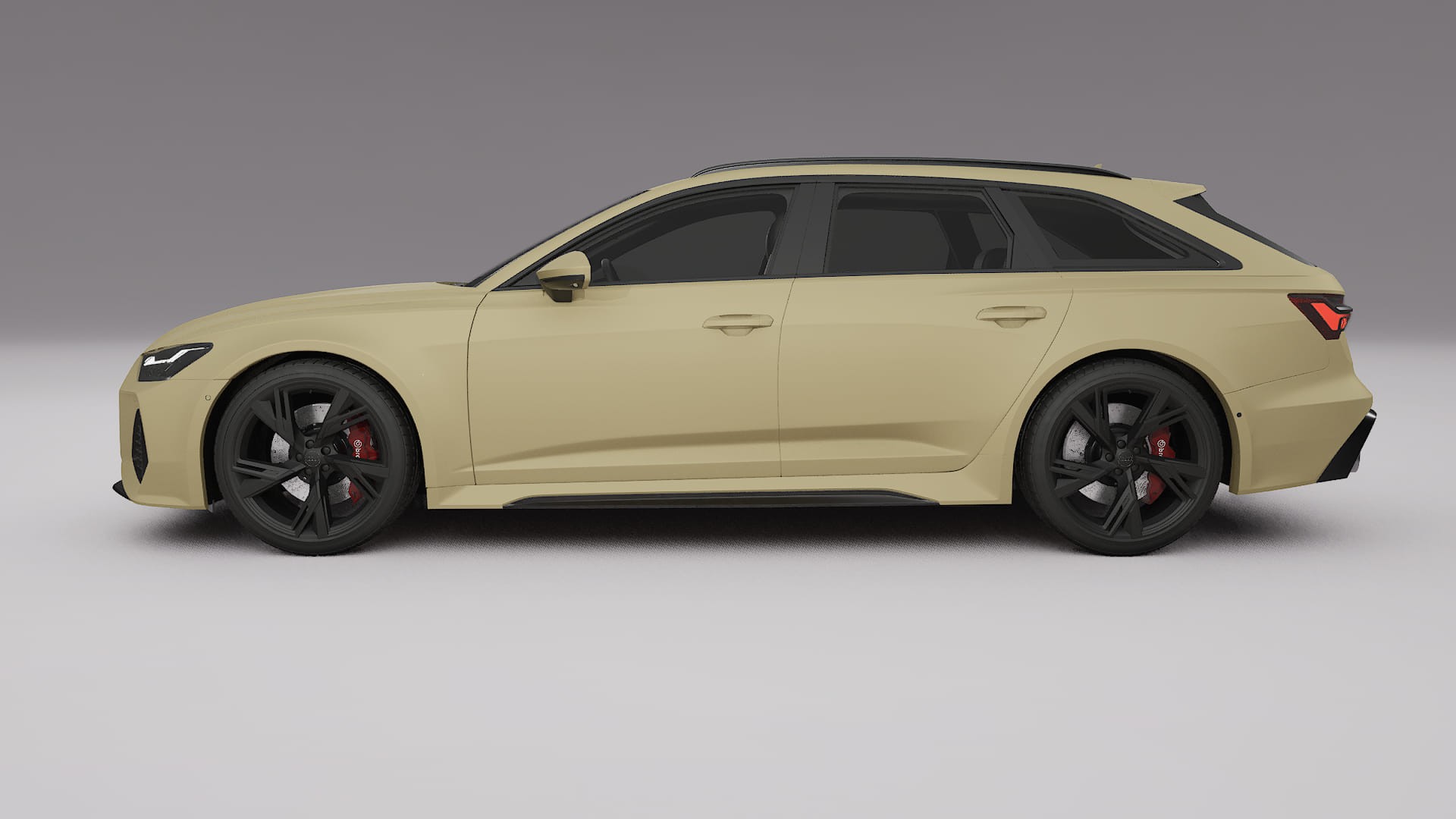 Audi RS6 Avant C8 facelift LCI TPU Lakbeschermingsfolie | SAND Kleurveranderende PPF – Volledig Voorgesneden Kit