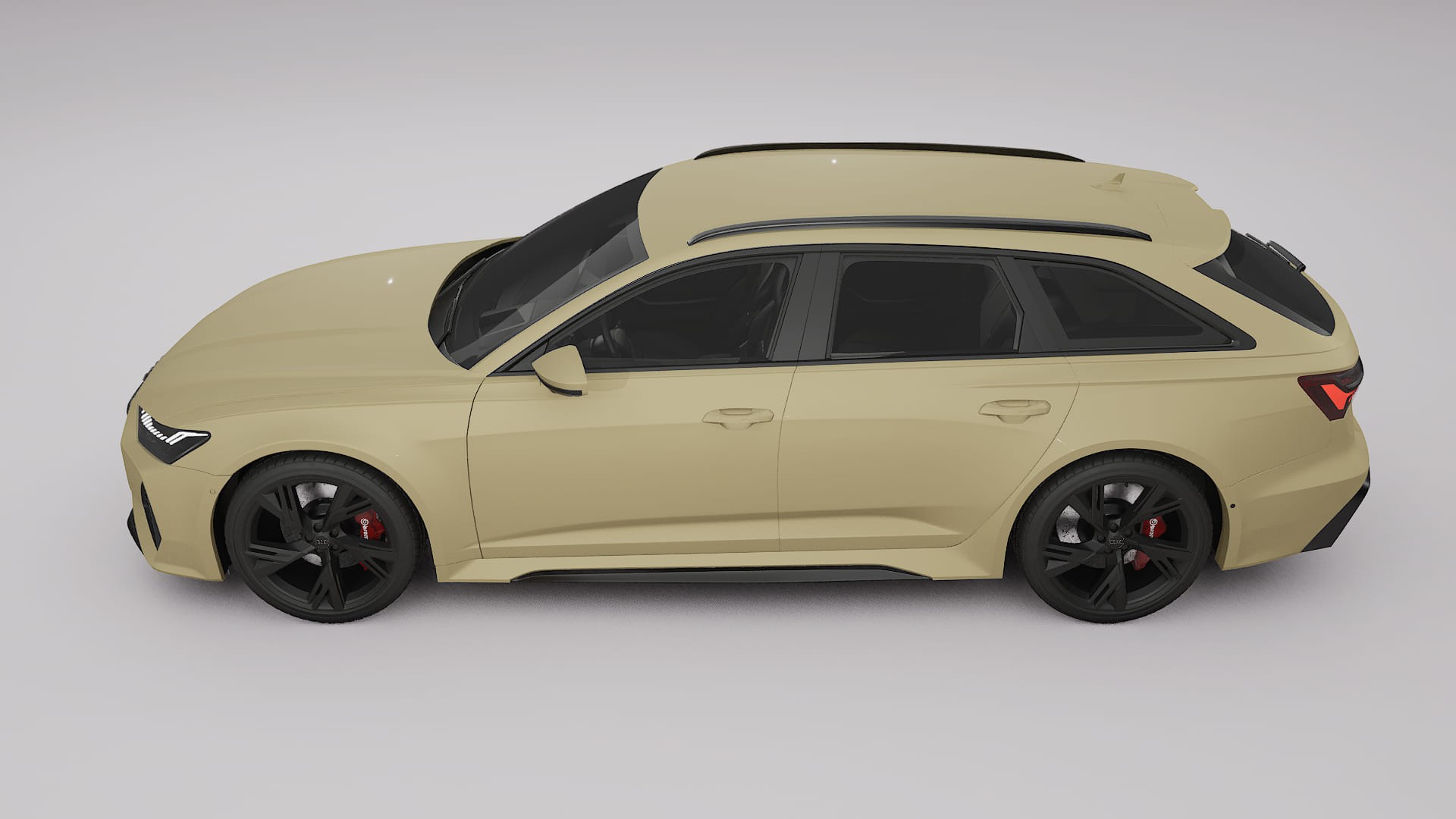 Audi RS6 Avant C8 facelift LCI TPU Lakbeschermingsfolie | SAND Kleurveranderende PPF – Volledig Voorgesneden Kit