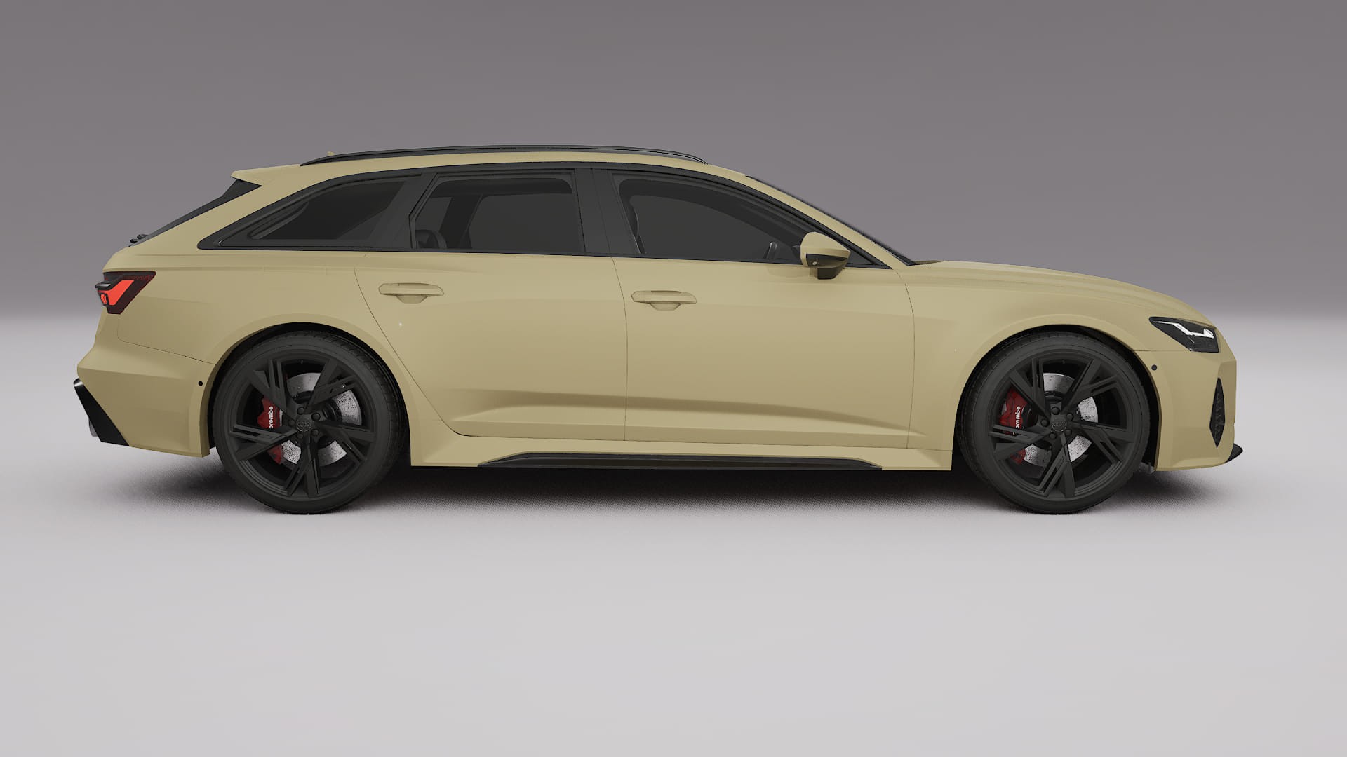 Audi RS6 Avant C8 facelift LCI TPU Lakbeschermingsfolie | SAND Kleurveranderende PPF – Volledig Voorgesneden Kit