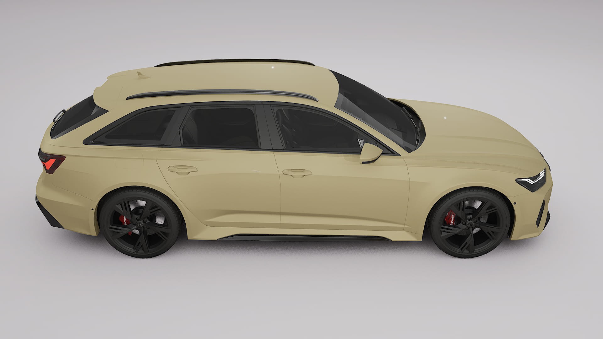 Audi RS6 Avant C8 facelift LCI TPU Lakbeschermingsfolie | SAND Kleurveranderende PPF – Volledig Voorgesneden Kit