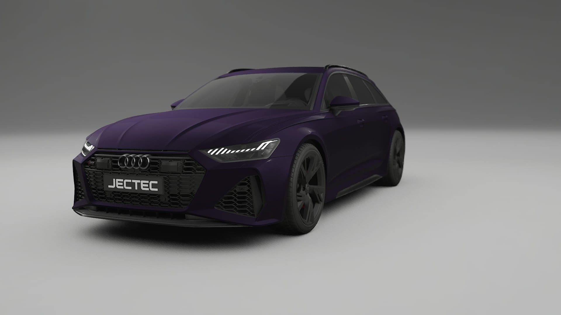 Audi RS6 Avant C8 facelift LCI TPU Lakbeschermingsfolie | VIOLET Kleurveranderende PPF – Volledig Voorgesneden Kit