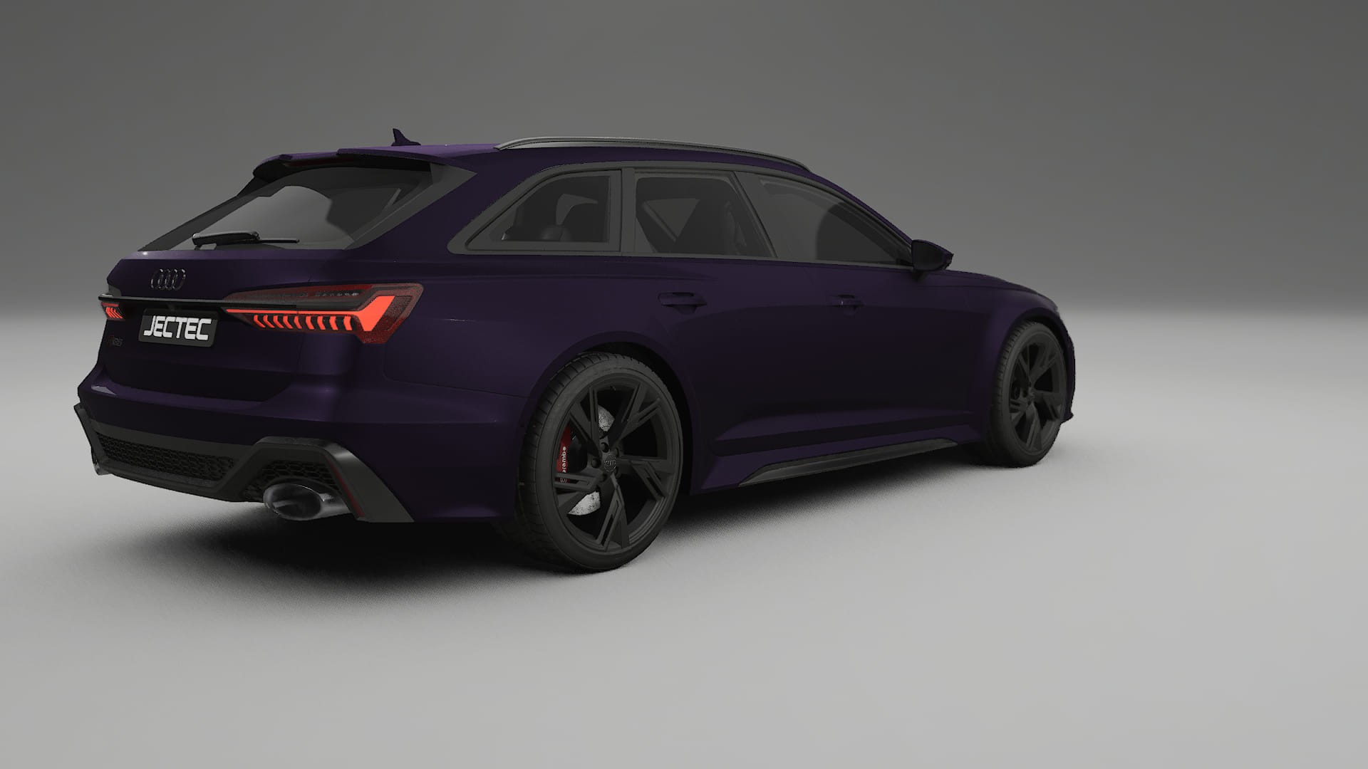 Audi RS6 Avant C8 facelift LCI TPU Lakbeschermingsfolie | VIOLET Kleurveranderende PPF – Volledig Voorgesneden Kit