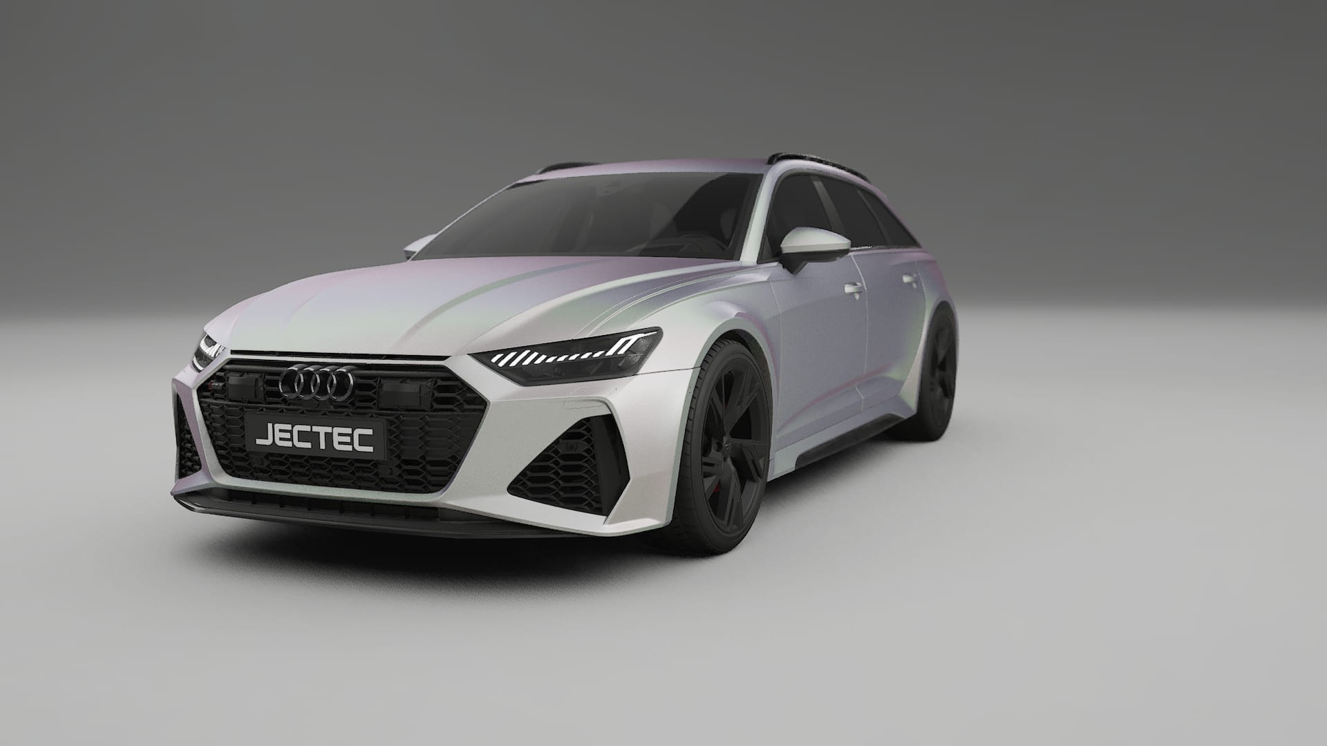 Audi RS6 Avant C8 facelift LCI TPU Lakbeschermingsfolie | NEBULA Kleurveranderende PPF – Volledig Voorgesneden Kit