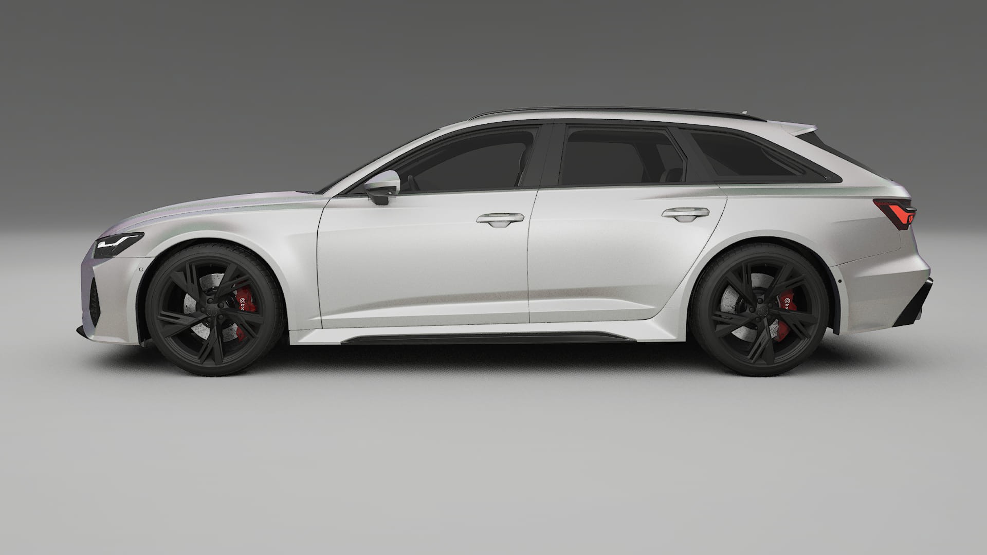 Audi RS6 Avant C8 facelift LCI TPU Lakbeschermingsfolie | NEBULA Kleurveranderende PPF – Volledig Voorgesneden Kit