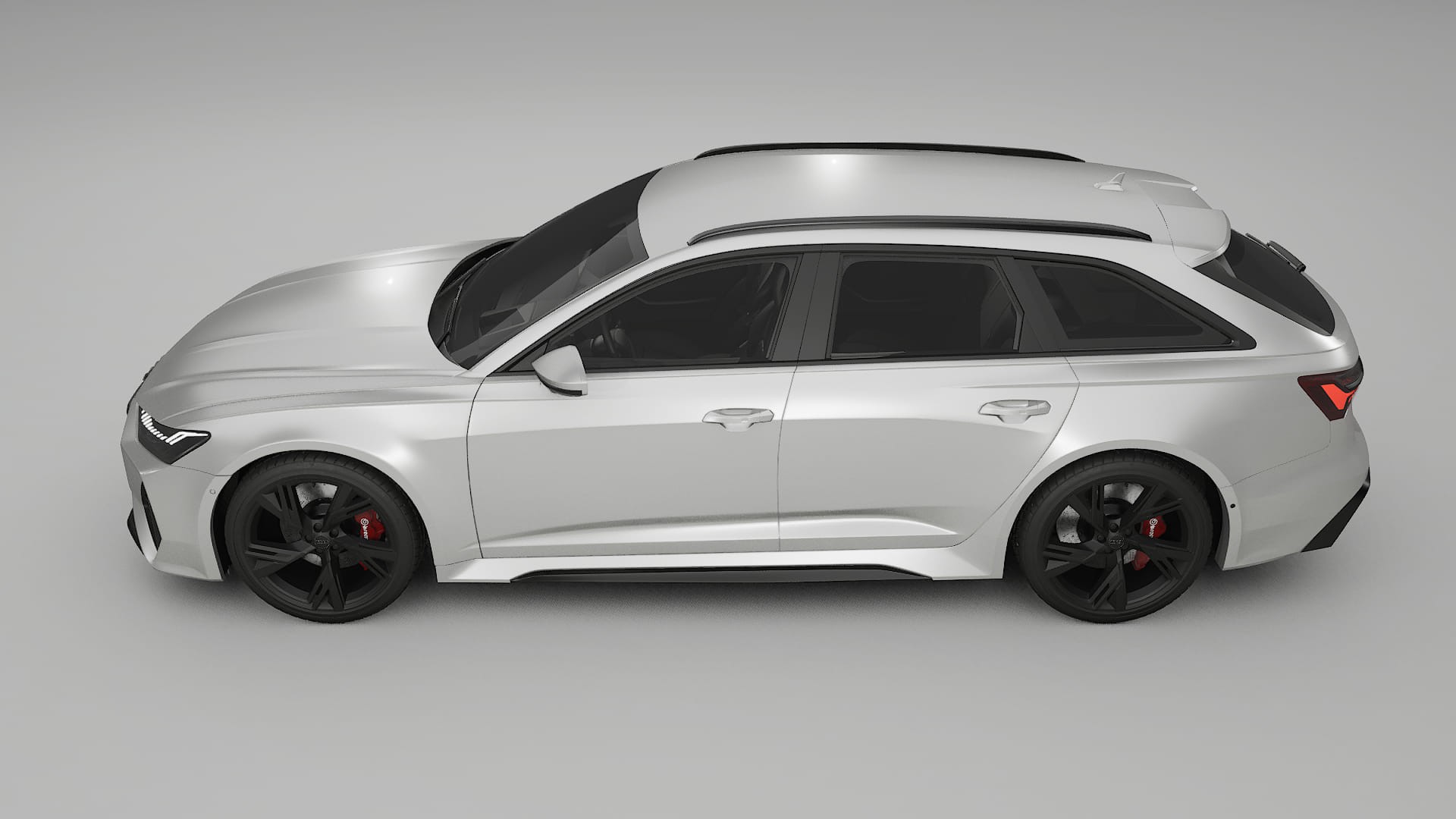 Audi RS6 Avant C8 facelift LCI TPU Lakbeschermingsfolie | OPAL Kleurveranderende PPF – Volledig Voorgesneden Kit