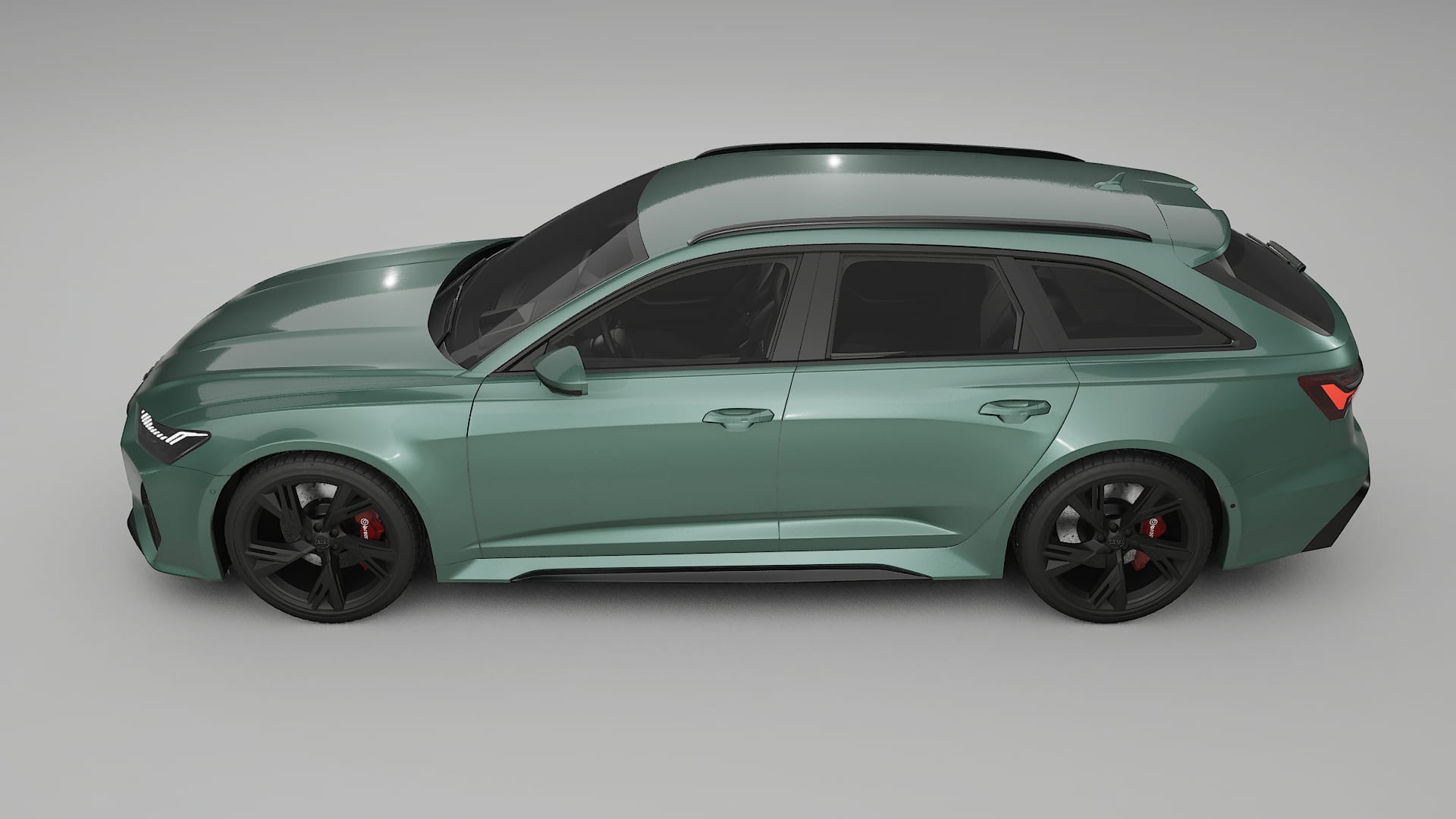 Audi RS6 Avant C8 facelift LCI TPU Lakbeschermingsfolie | EVERGREEN Kleurveranderende PPF – Volledig Voorgesneden Kit