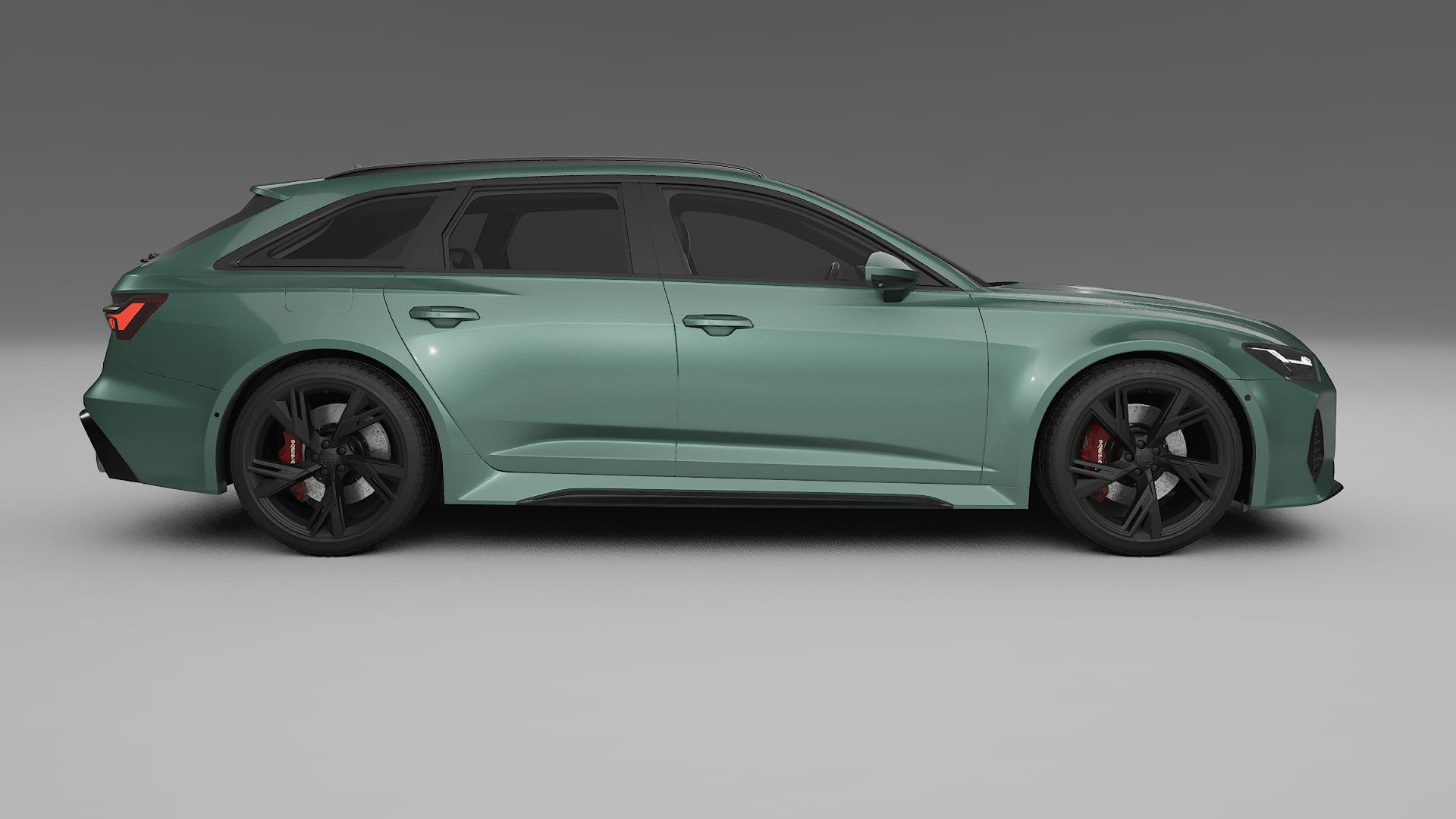 Audi RS6 Avant C8 facelift LCI TPU Lakbeschermingsfolie | EVERGREEN Kleurveranderende PPF – Volledig Voorgesneden Kit