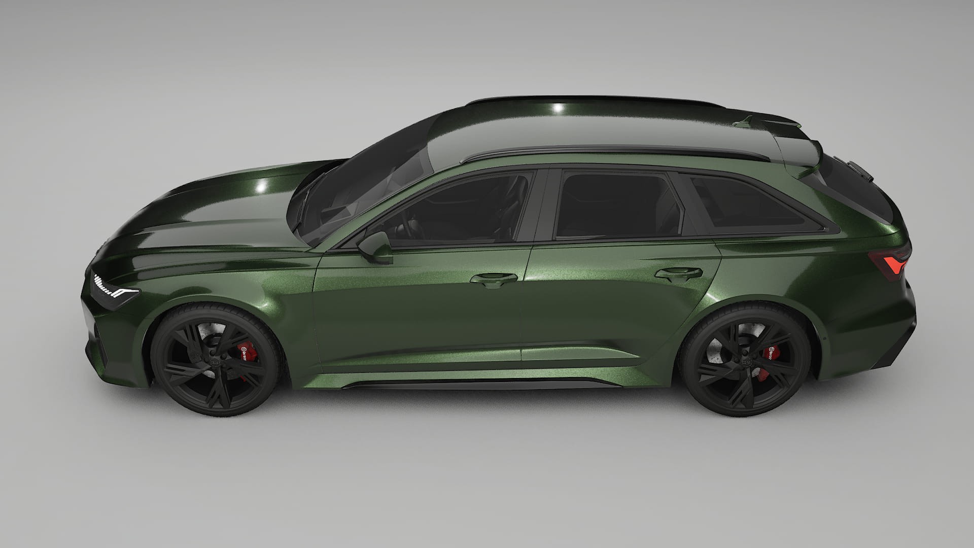 Audi RS6 Avant C8 facelift LCI TPU Lakbeschermingsfolie | LAGOON Kleurveranderende PPF – Volledig Voorgesneden Kit