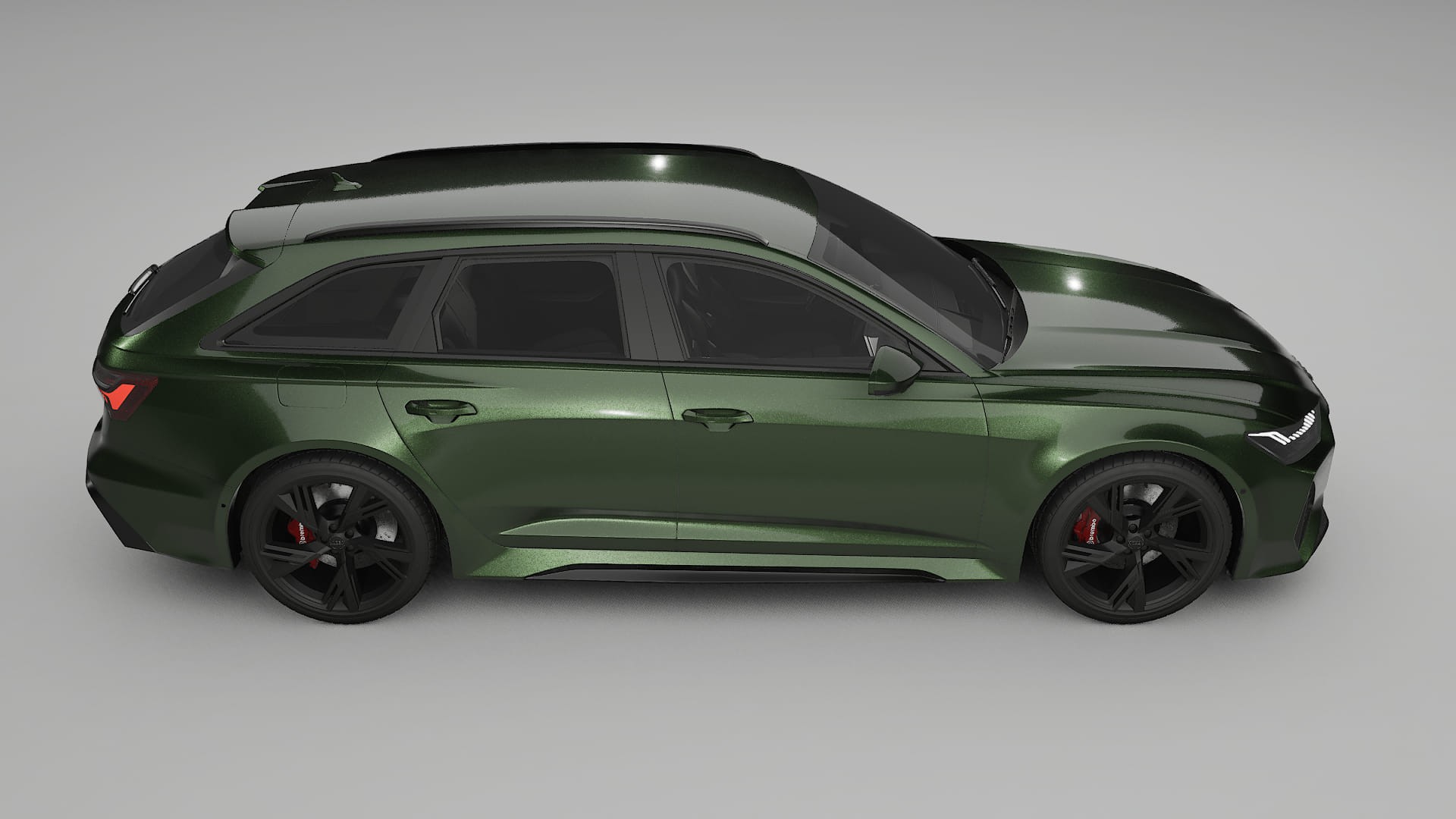 Audi RS6 Avant C8 facelift LCI TPU Lakbeschermingsfolie | LAGOON Kleurveranderende PPF – Volledig Voorgesneden Kit