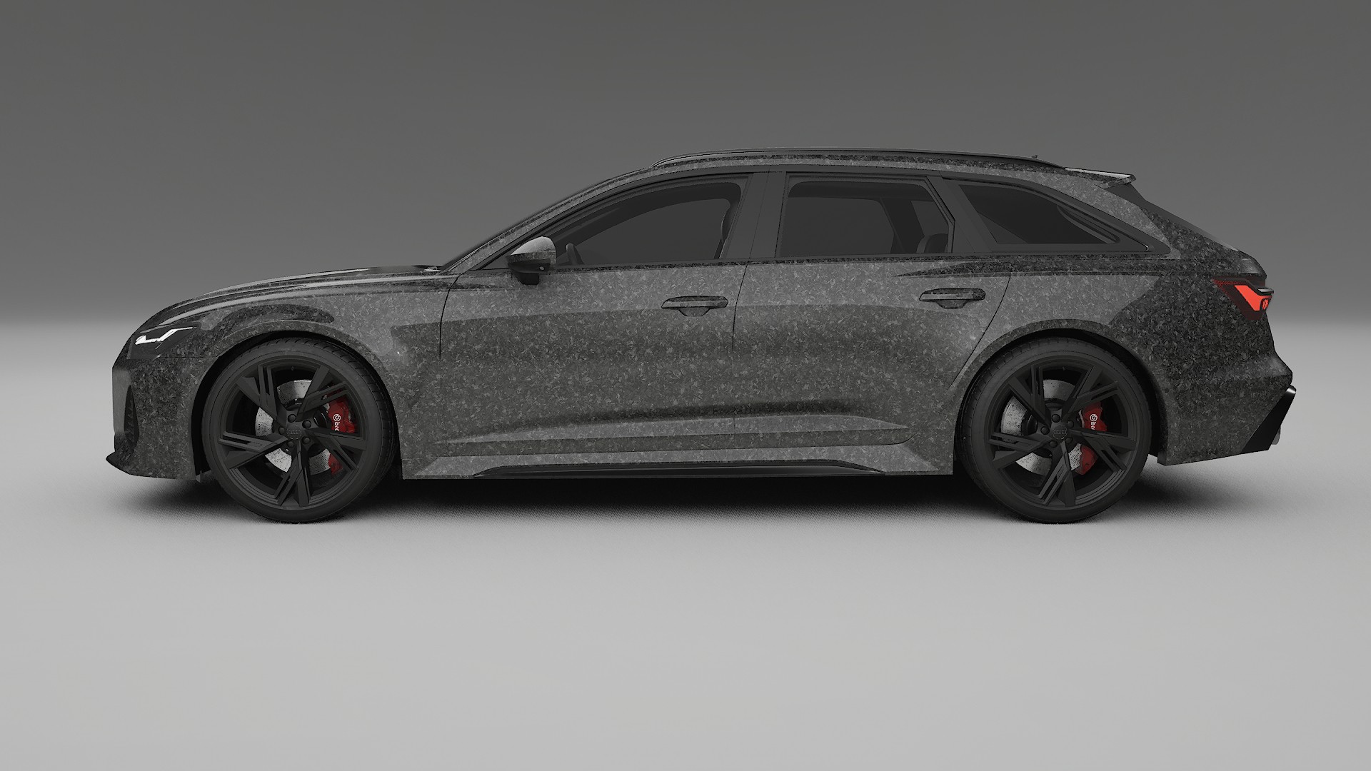 Audi RS6 Avant C8 facelift LCI TPU Lakbeschermingsfolie | FORGED S Kleurveranderende PPF – Volledig Voorgesneden Kit