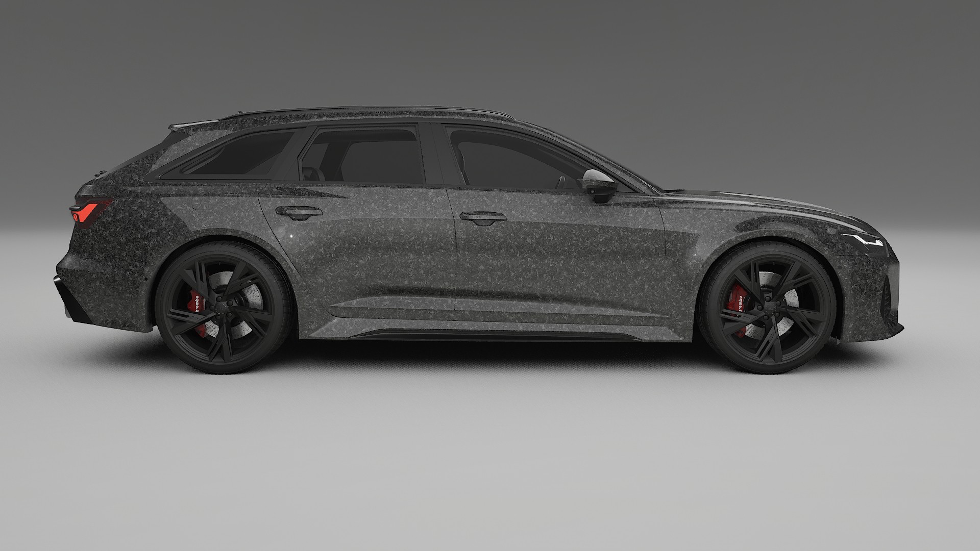 Audi RS6 Avant C8 facelift LCI TPU Lakbeschermingsfolie | FORGED S Kleurveranderende PPF – Volledig Voorgesneden Kit