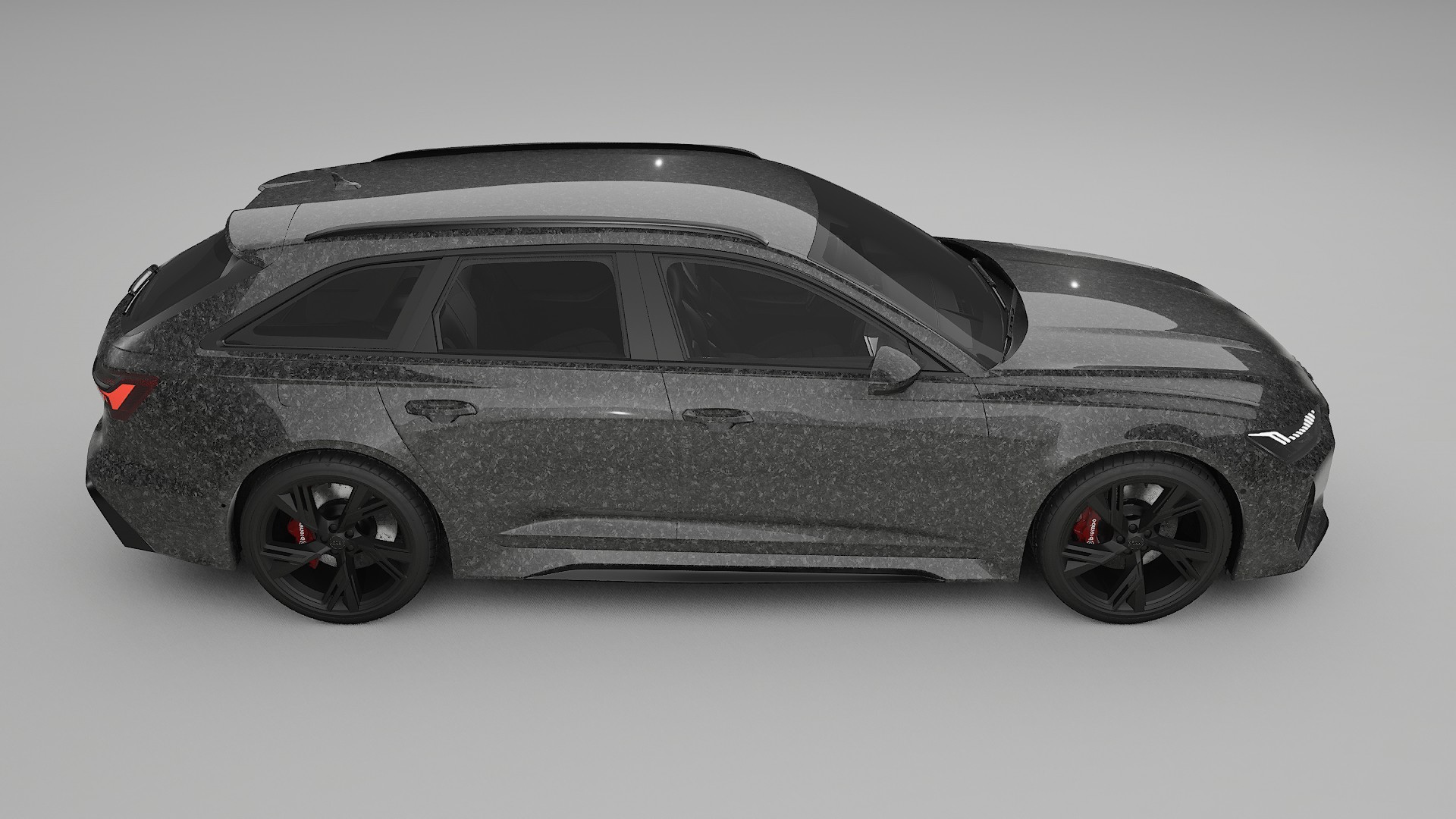 Audi RS6 Avant C8 facelift LCI TPU Lakbeschermingsfolie | FORGED S Kleurveranderende PPF – Volledig Voorgesneden Kit